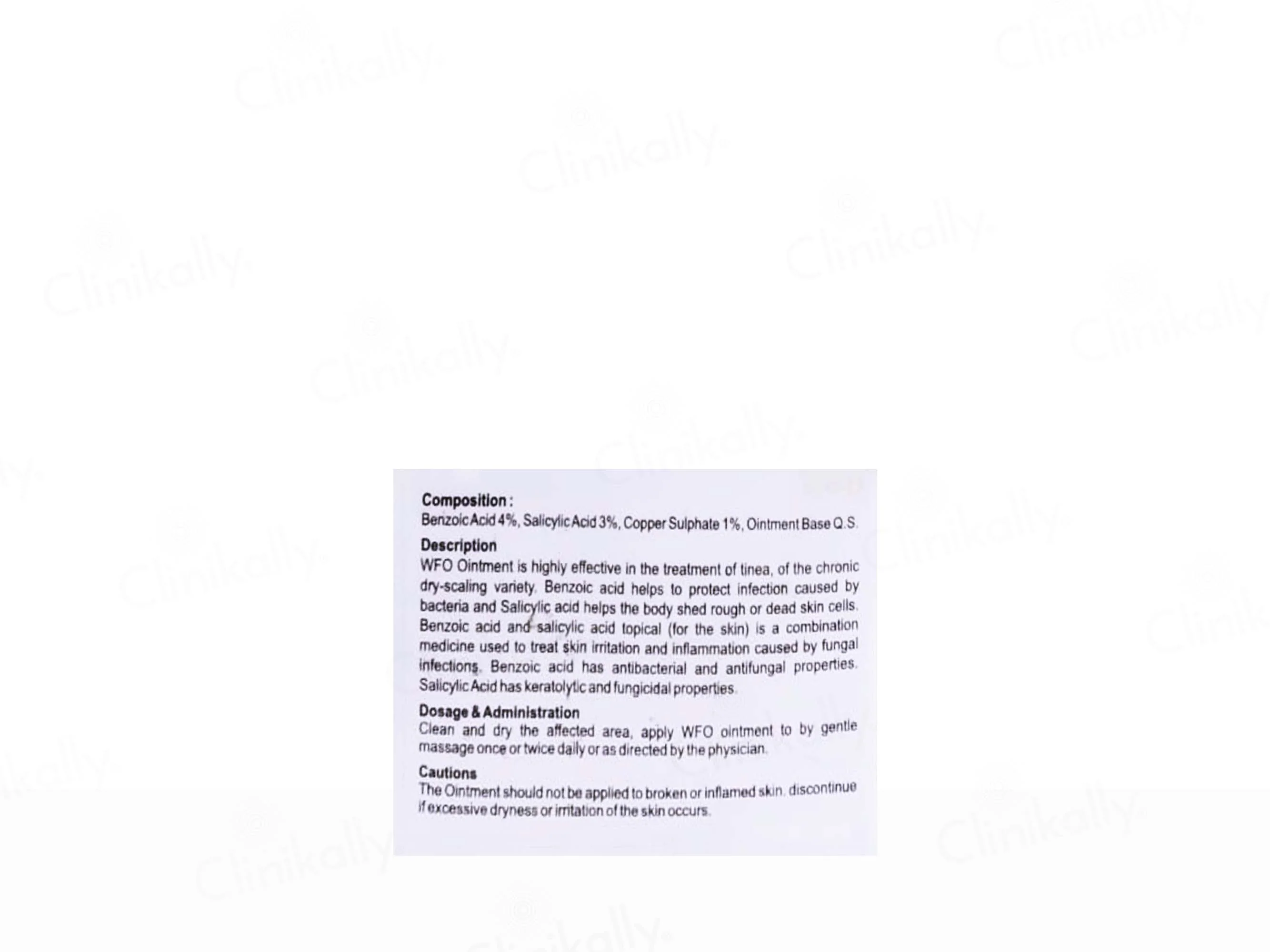 WFO Antifungal & Keratolytic Ointment - Image 2