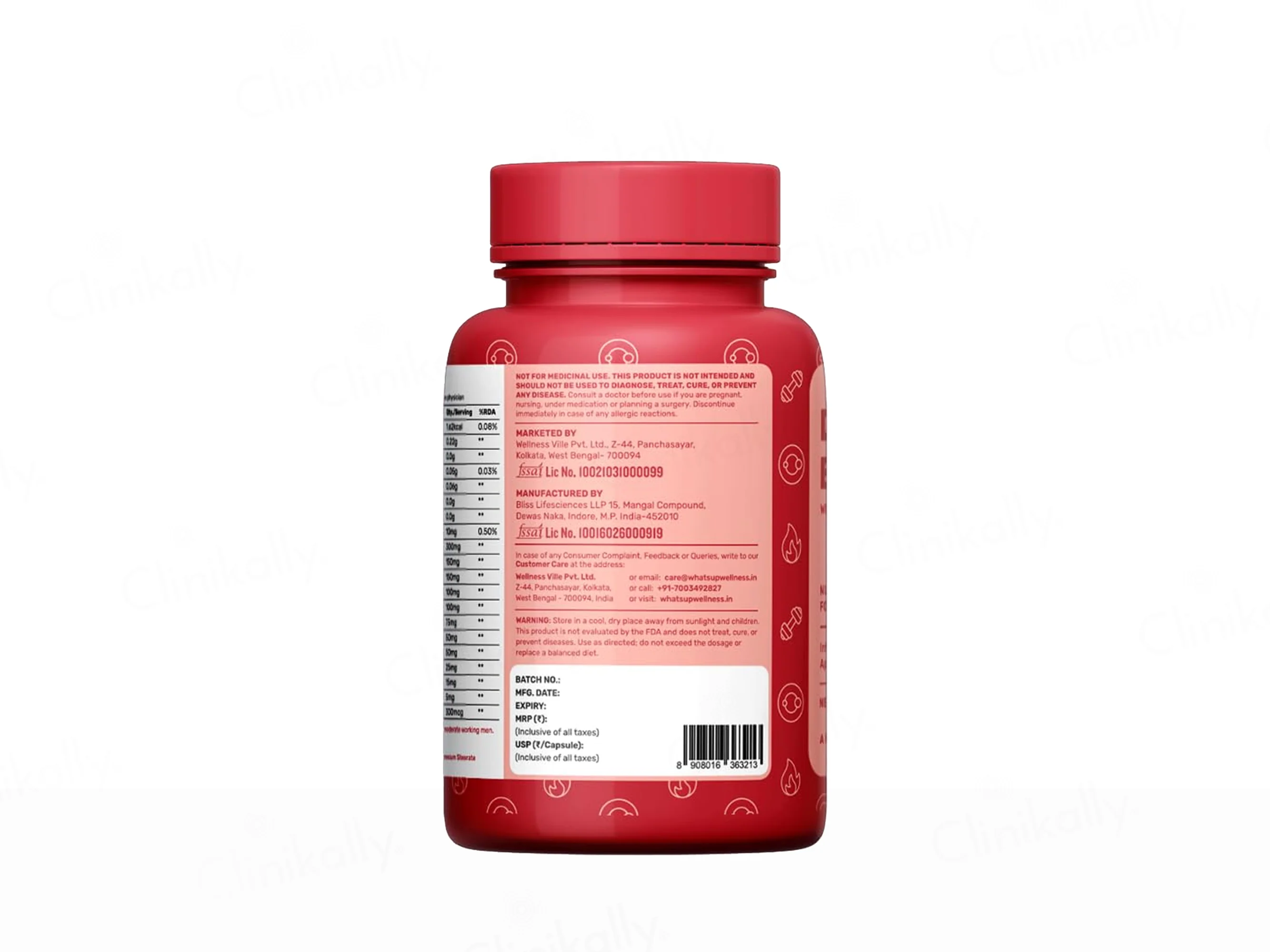 What's Up Wellness Daily Burner Nutraceutical Capsule - Image 8