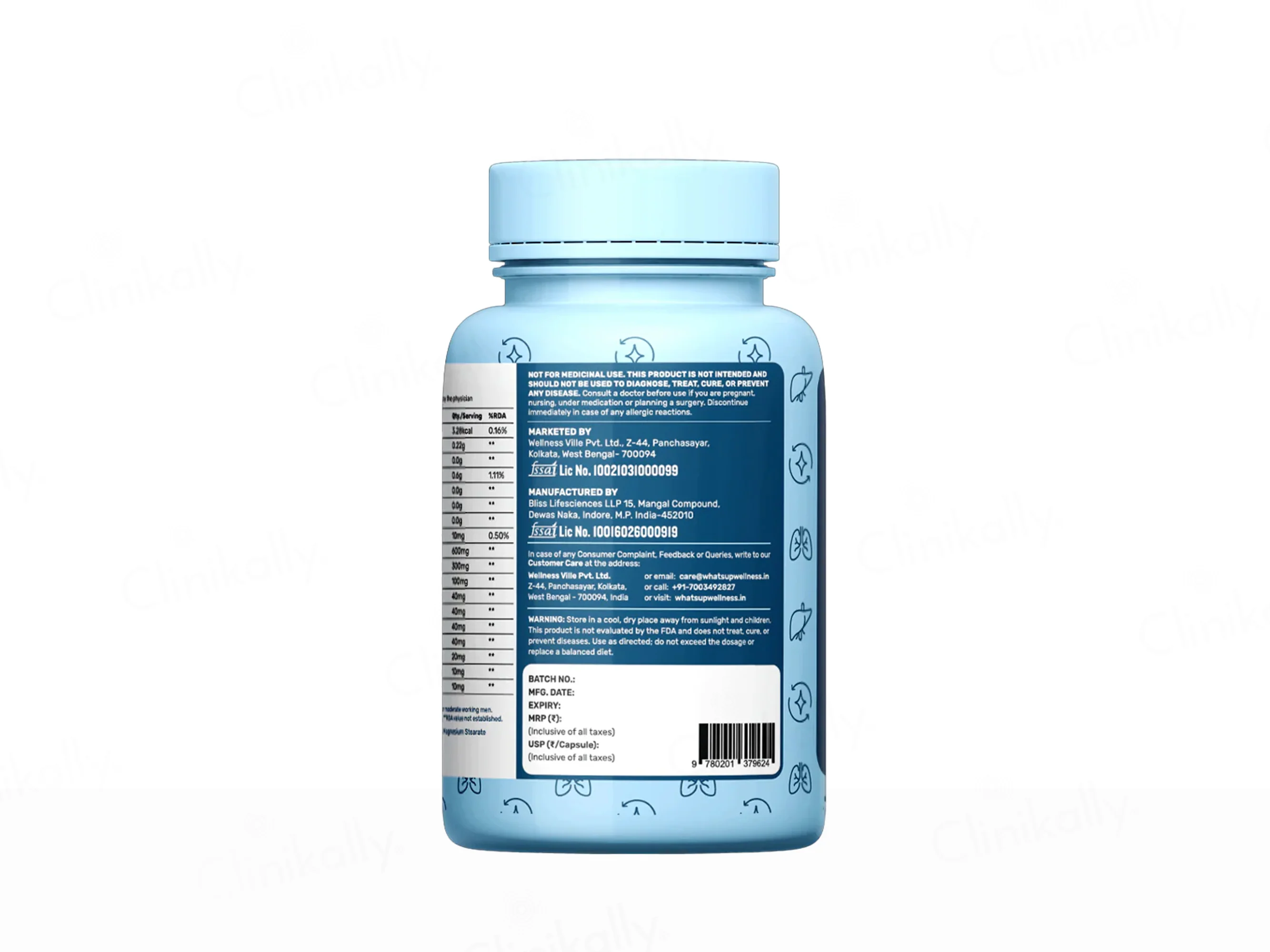 What's Up Wellness Lung & Liver Detox Nutraceutical Capsule - Image 13
