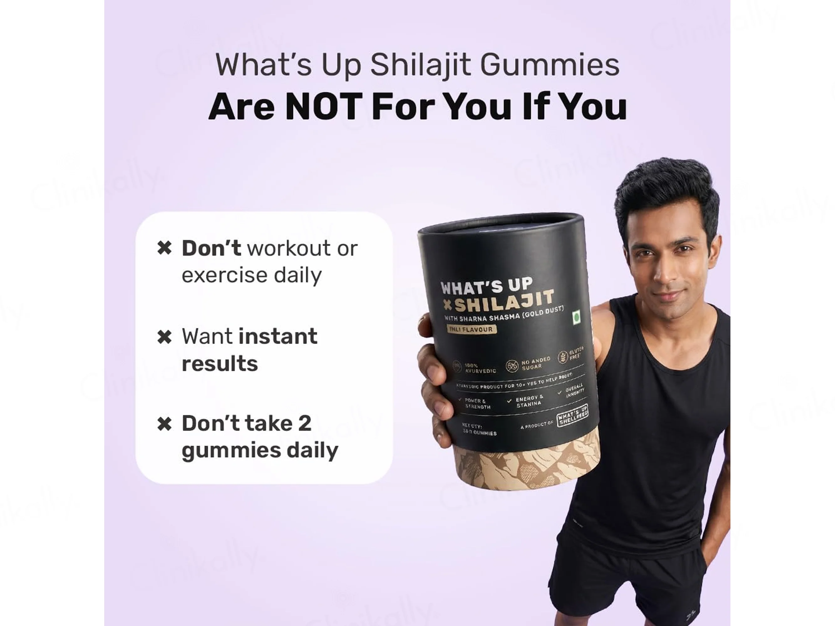 What's Up Wellness Shilajit Resin Nutraceutical Gummies With Gold Dust - Imli Flavour - Image 9