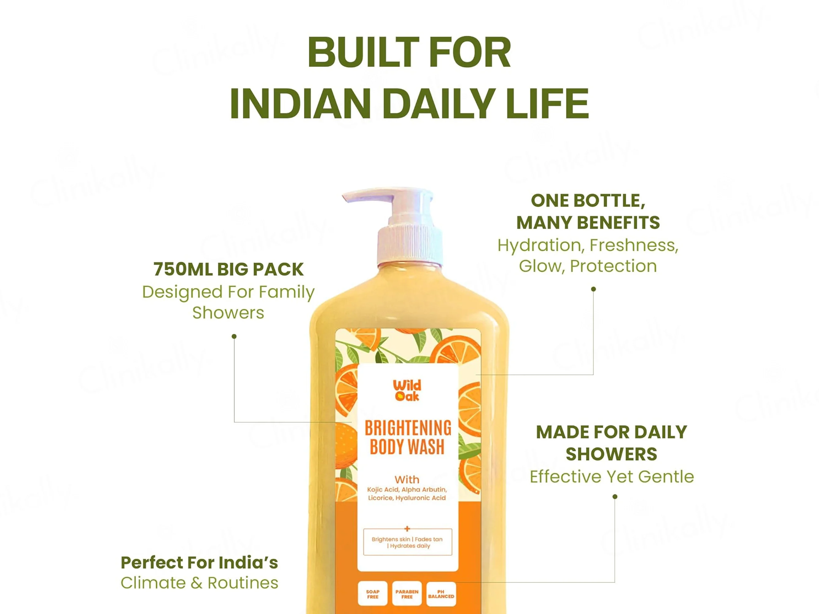 Wild Oak Brightening Body Wash - Image 5