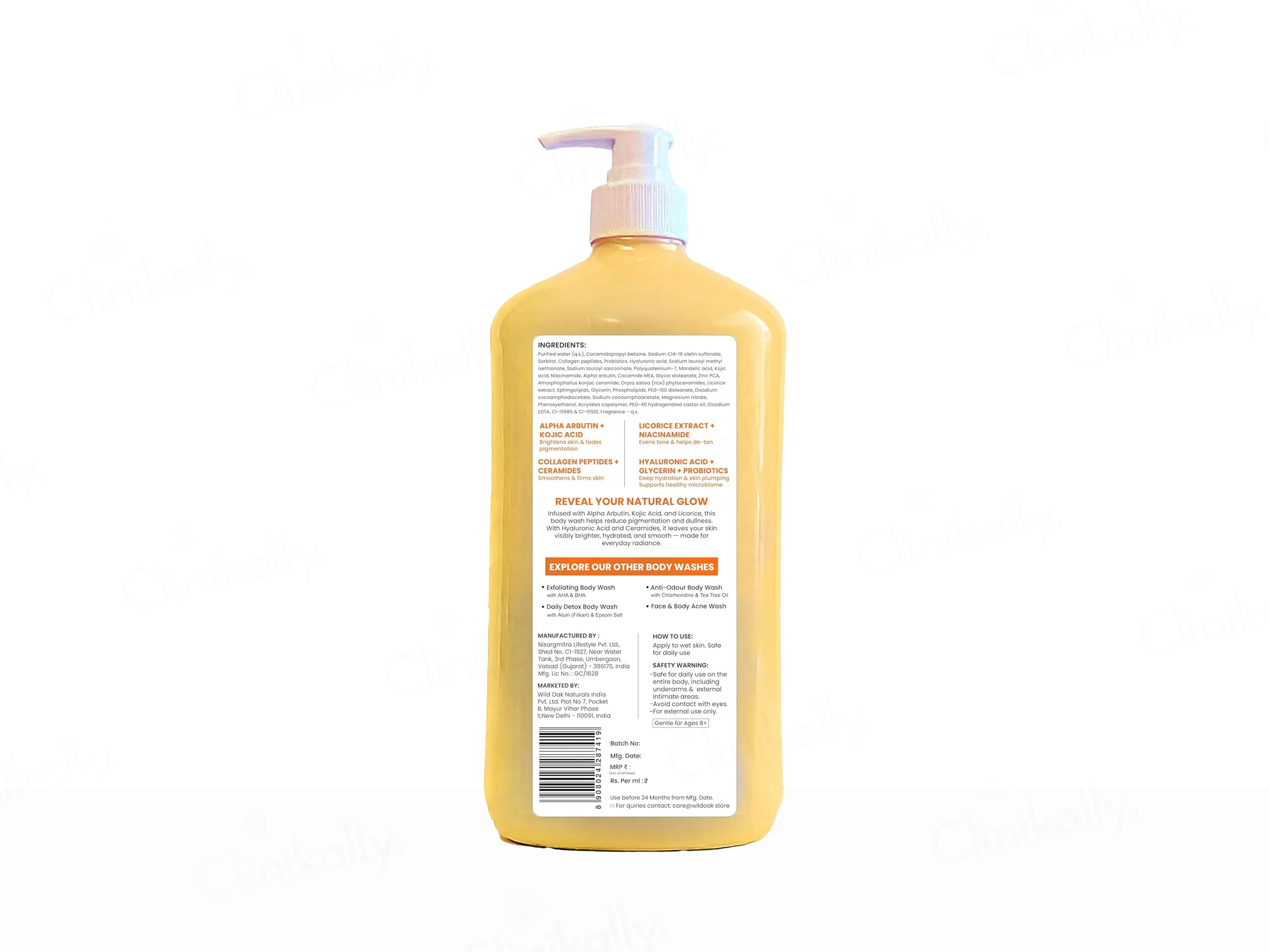 Wild Oak Brightening Body Wash - Image 8