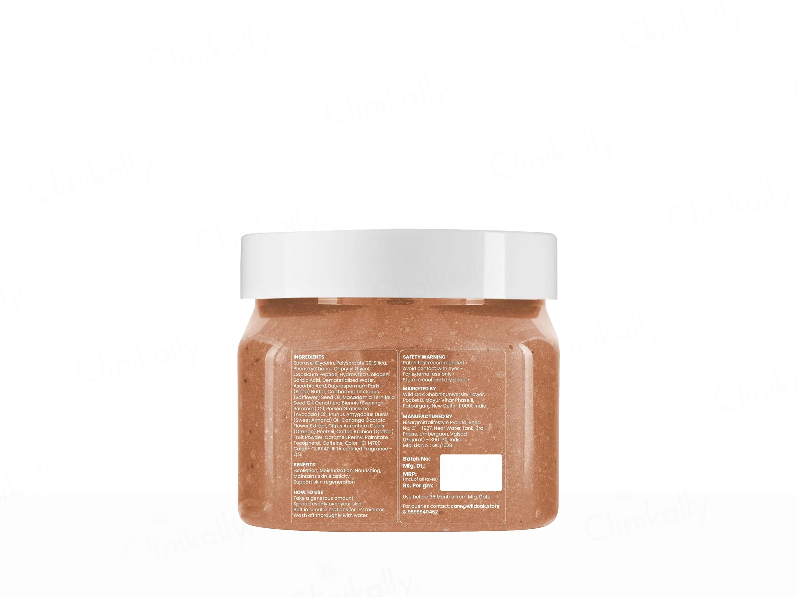 Wild Oak Iced Coffee Shea Butter Sugar Body Scrub - Image 2