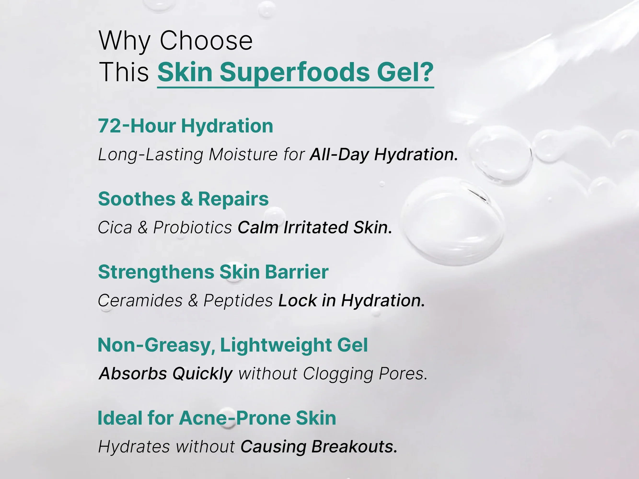Wild Oak Skin Superfoods Face Gel - Image 6