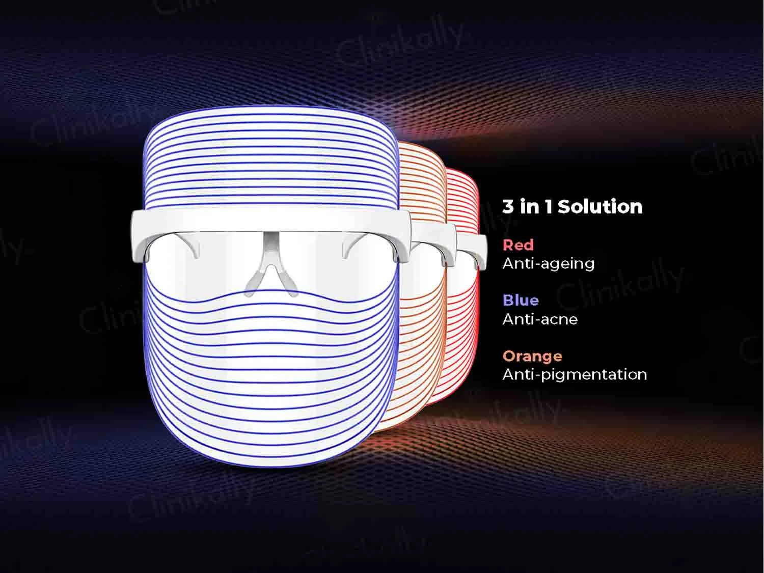 Winston LED Light Therapy Face Mask - Image 2