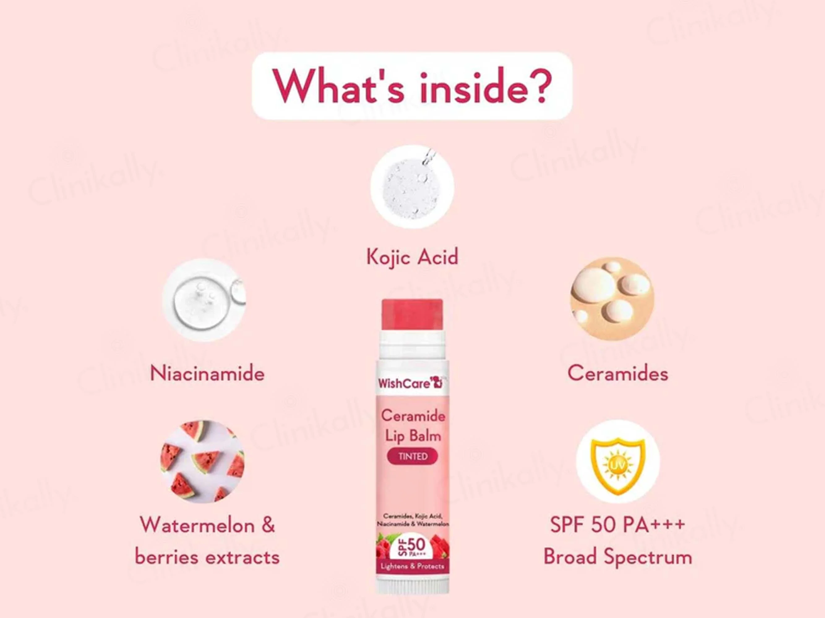 WishCare Ceramide Lip Balm - Tinted SPF 50 PA+++ - Image 2