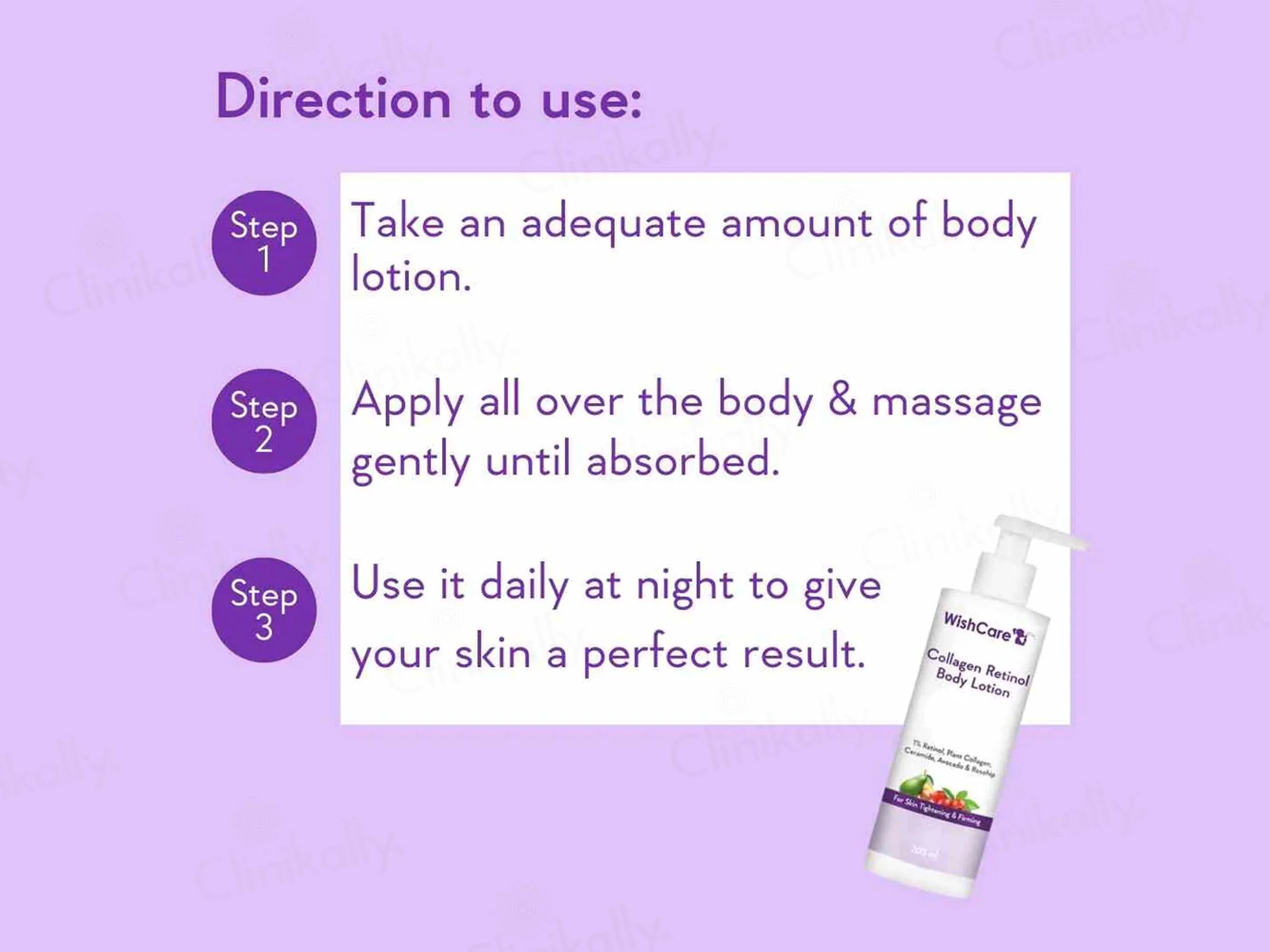 WishCare Collagen Retinol Body Lotion - Image 6