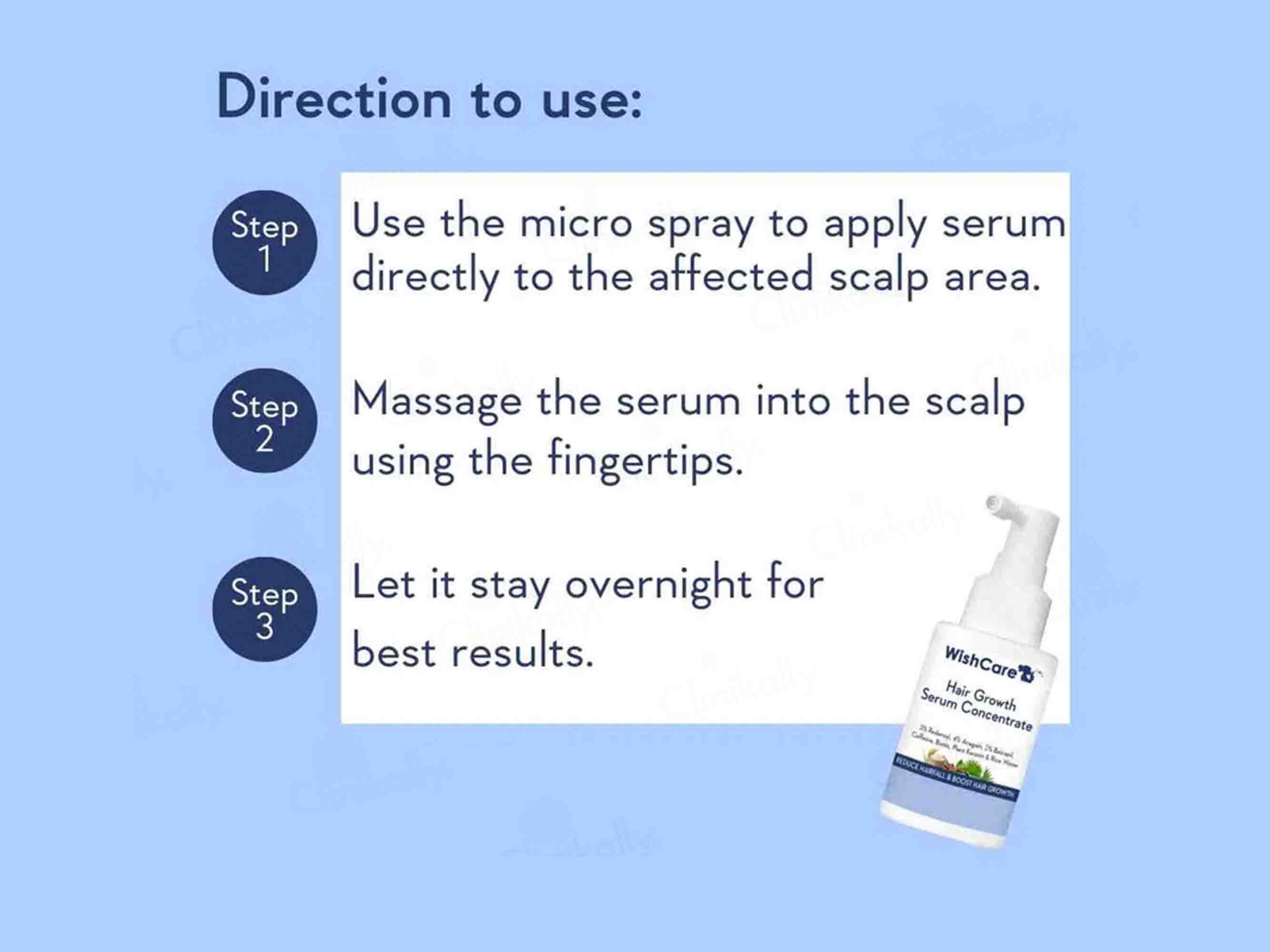 WishCare Hair Growth Serum Concentrate - Image 3