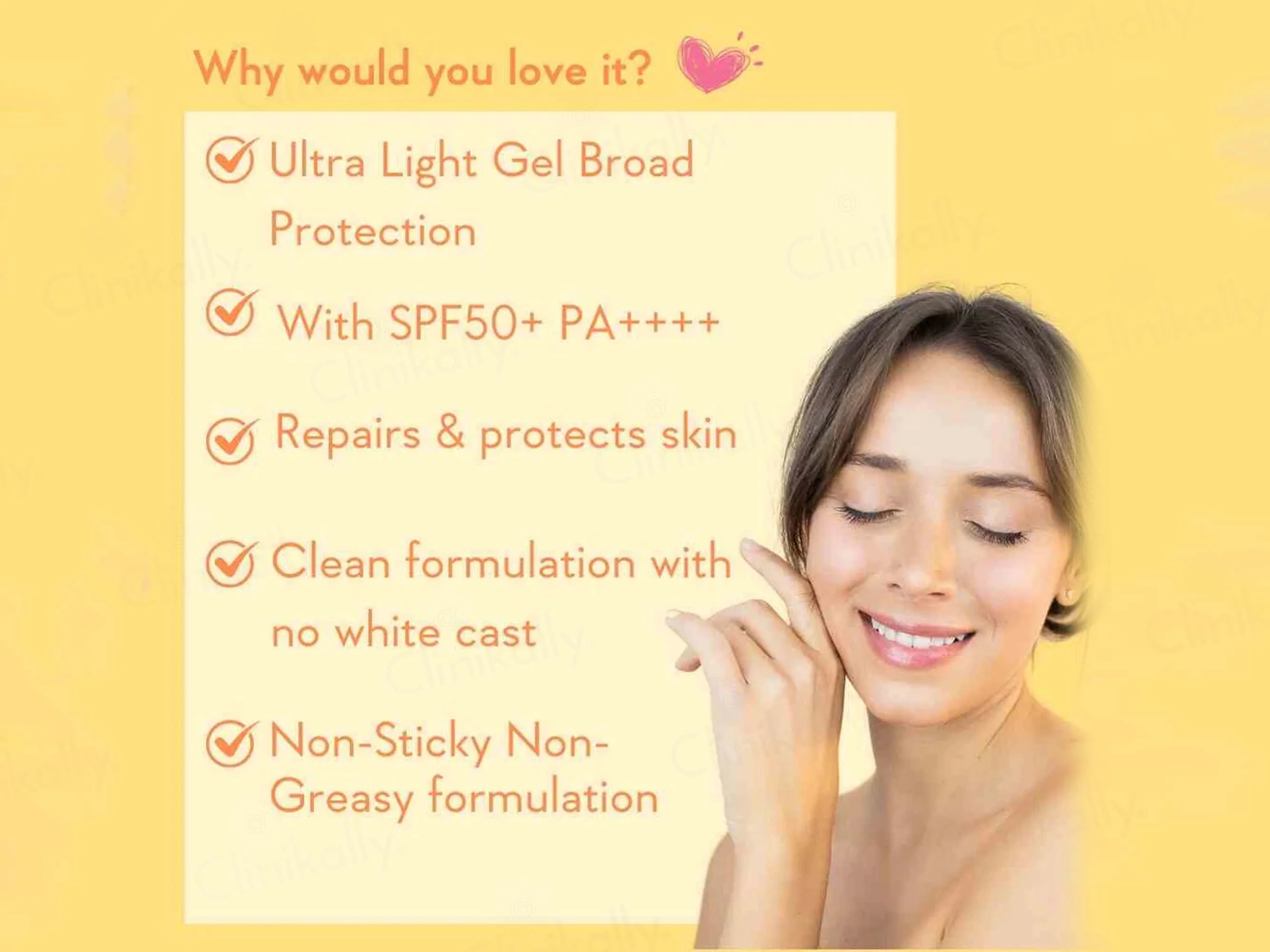 WishCare Invisible Gel Sunscreen SPF 50+ PA++++ - Image 3