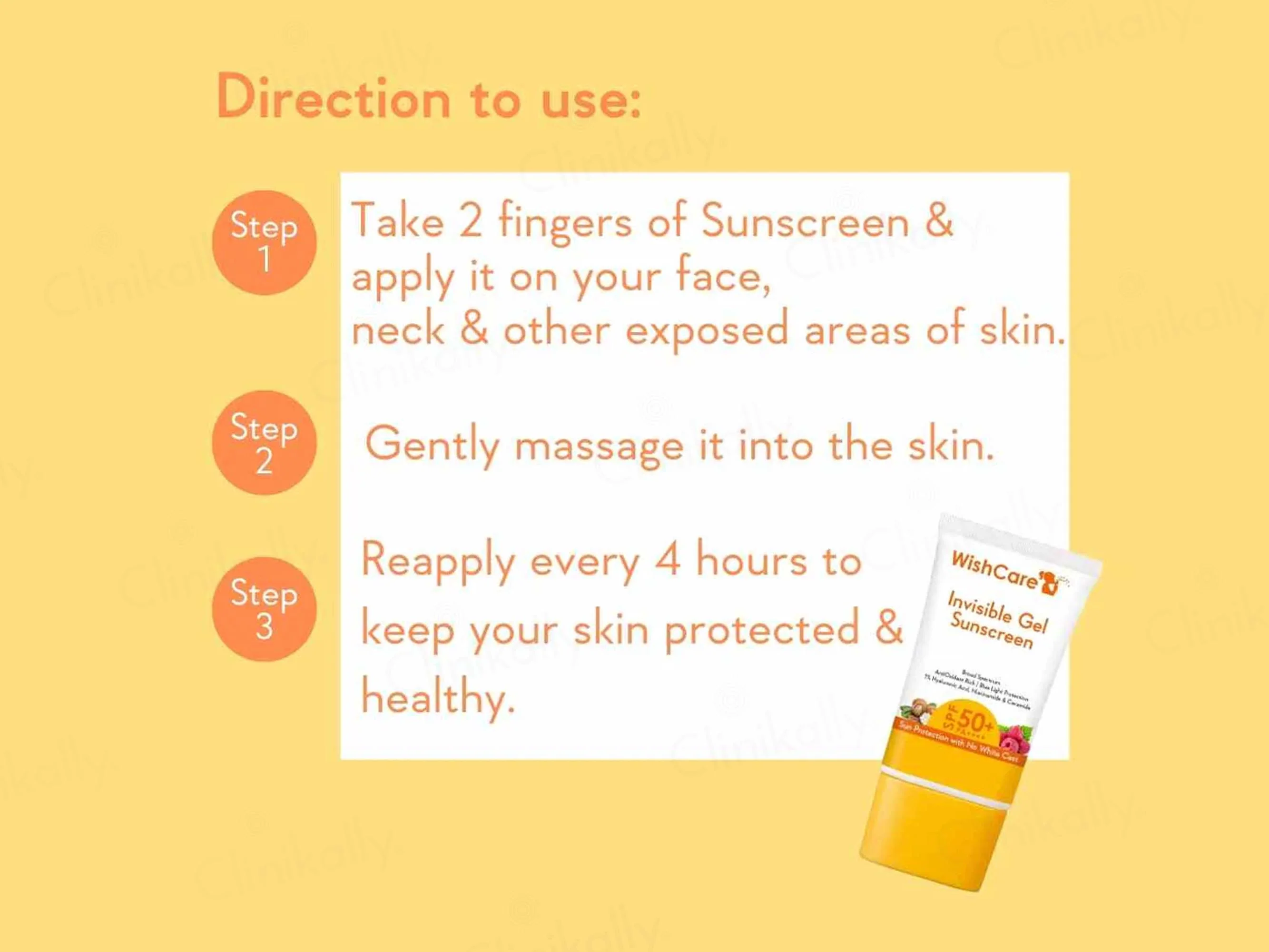 WishCare Invisible Gel Sunscreen SPF 50+ PA++++ - Image 6