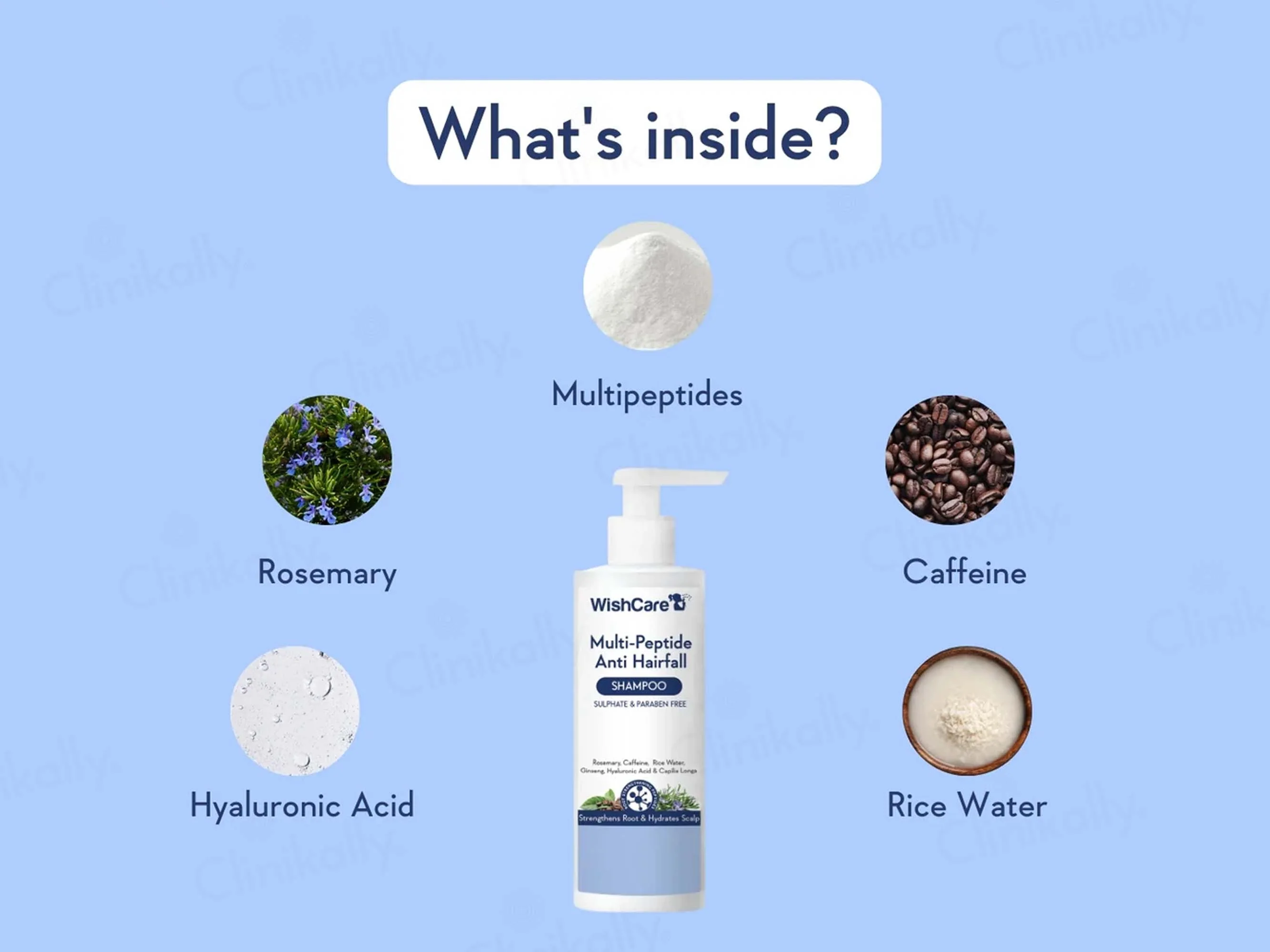 WishCare Multi-Peptide Anti Hairfall Shampoo - Image 2