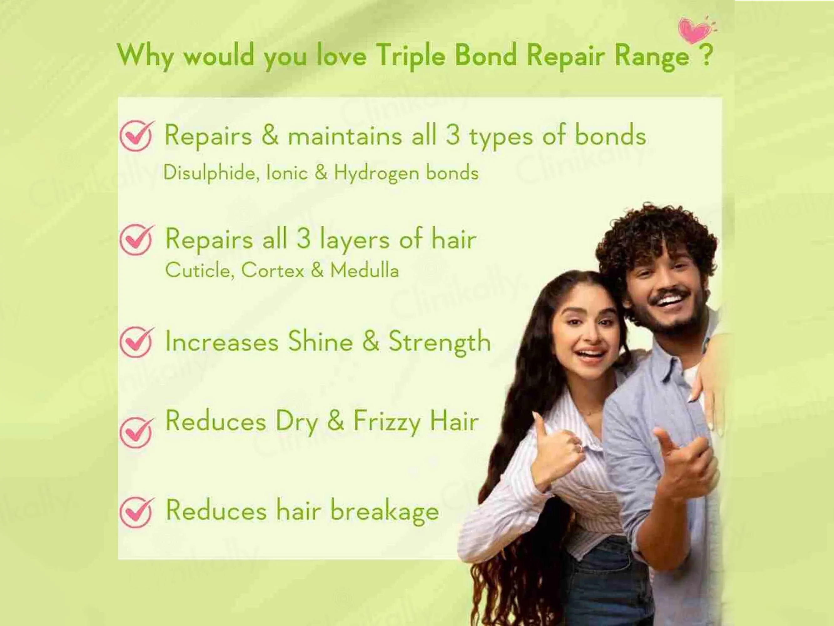 WishCare Triple Bond Repair Booster Hair Serum - Image 4