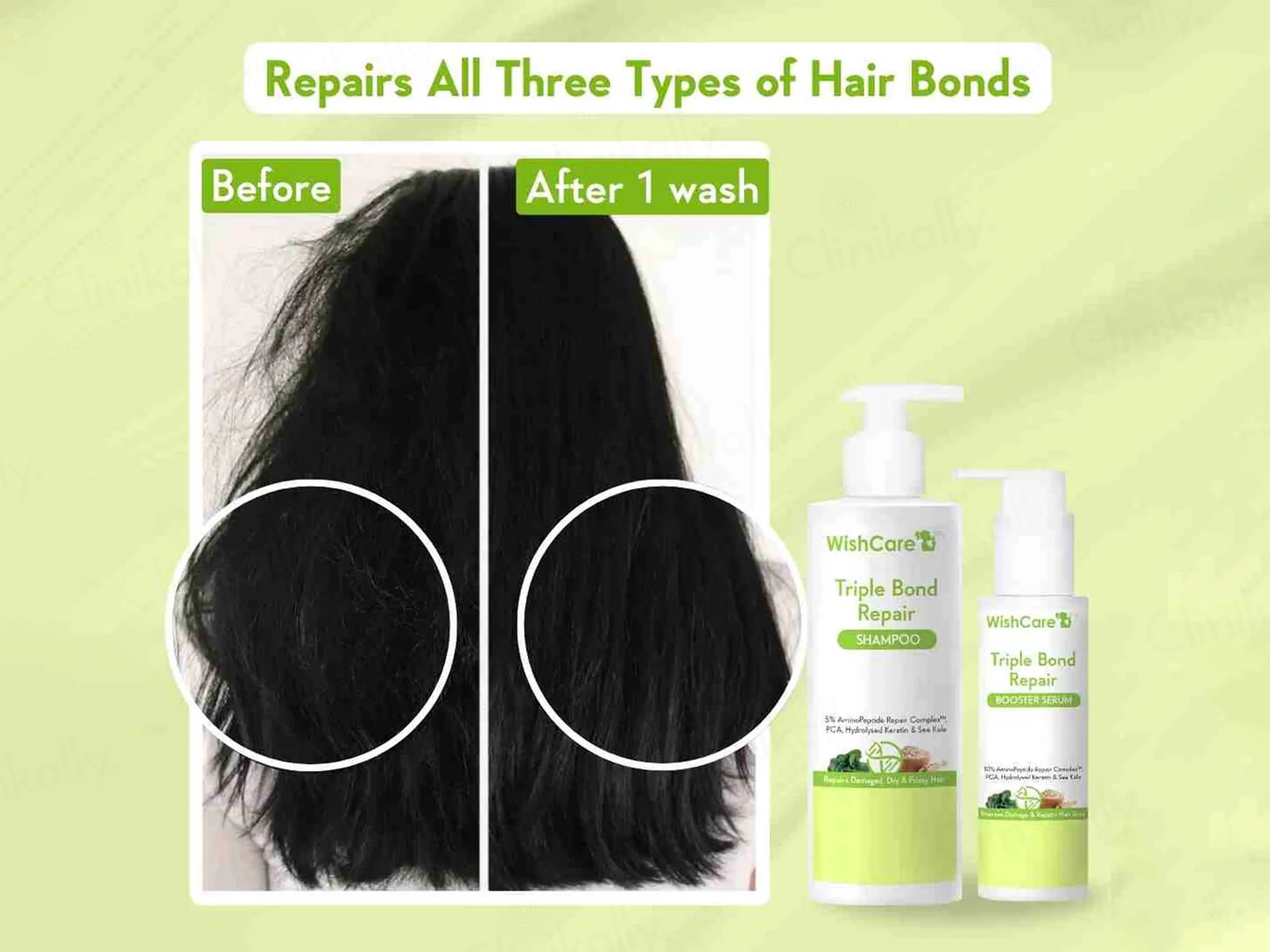 WishCare Triple Bond Repair Booster Hair Serum - Image 6
