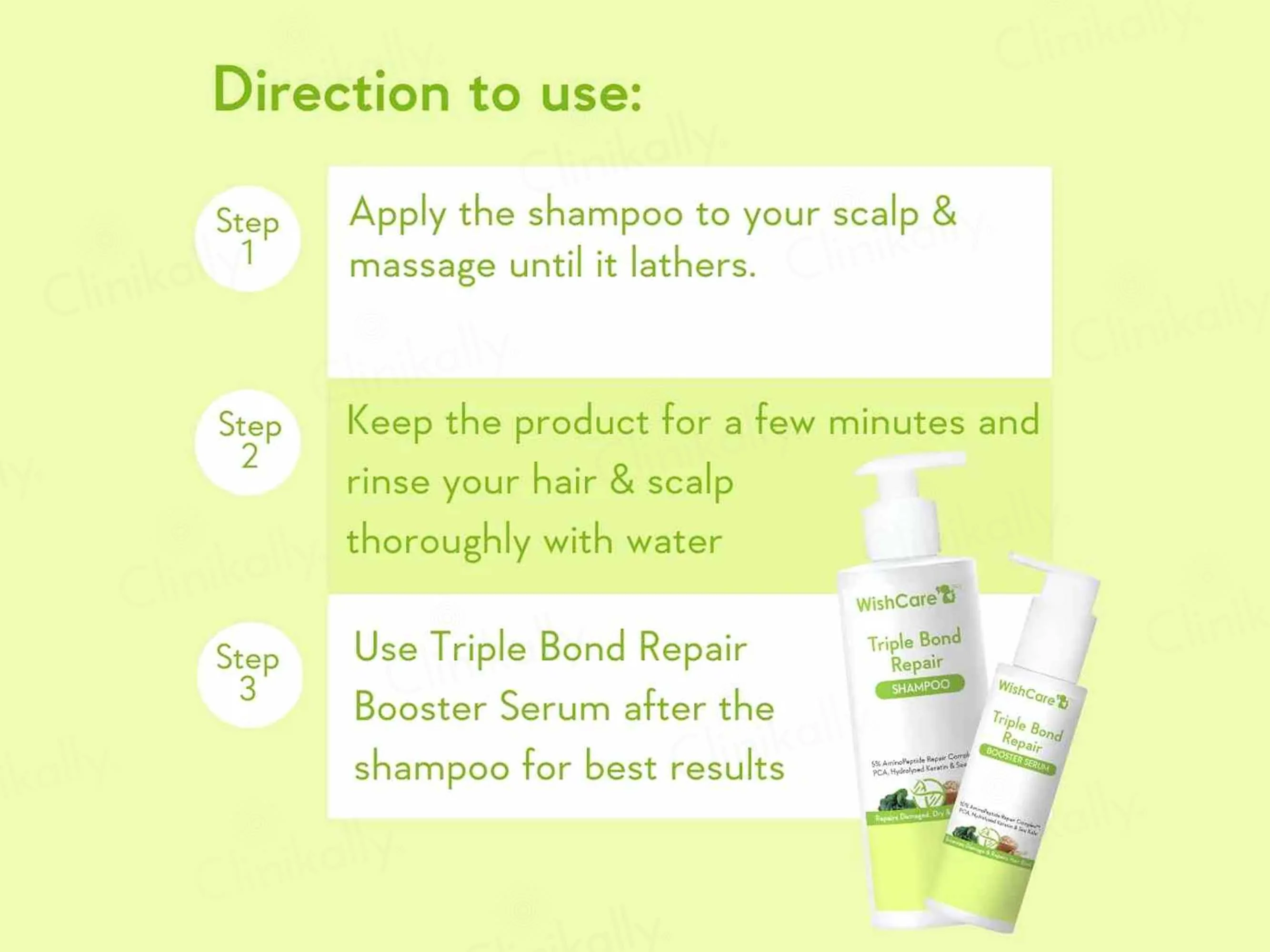 WishCare Triple Bond Repair Shampoo - Image 7