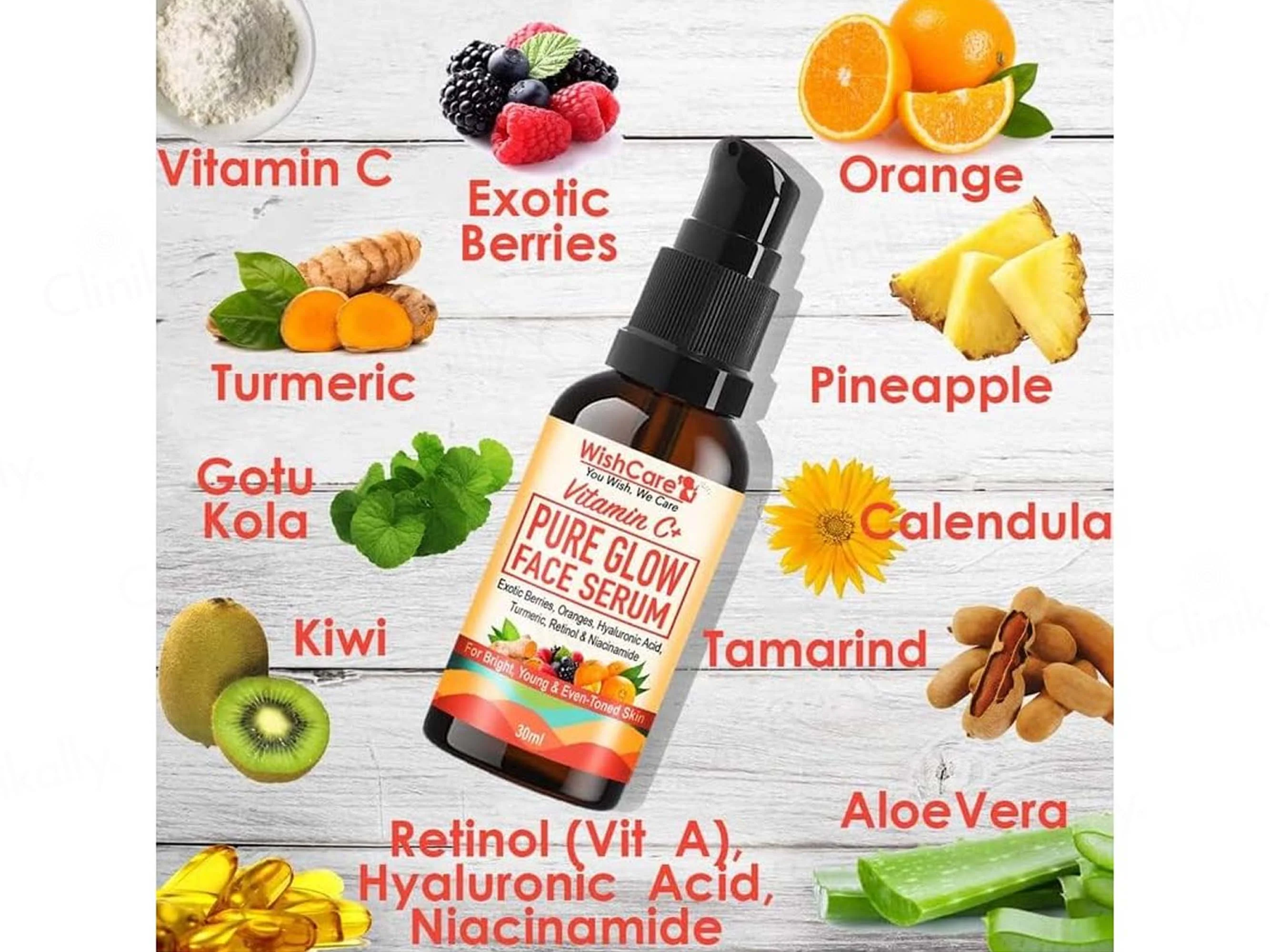 WishCare Vitamin C+ Pure Glow Face Serum - Image 3