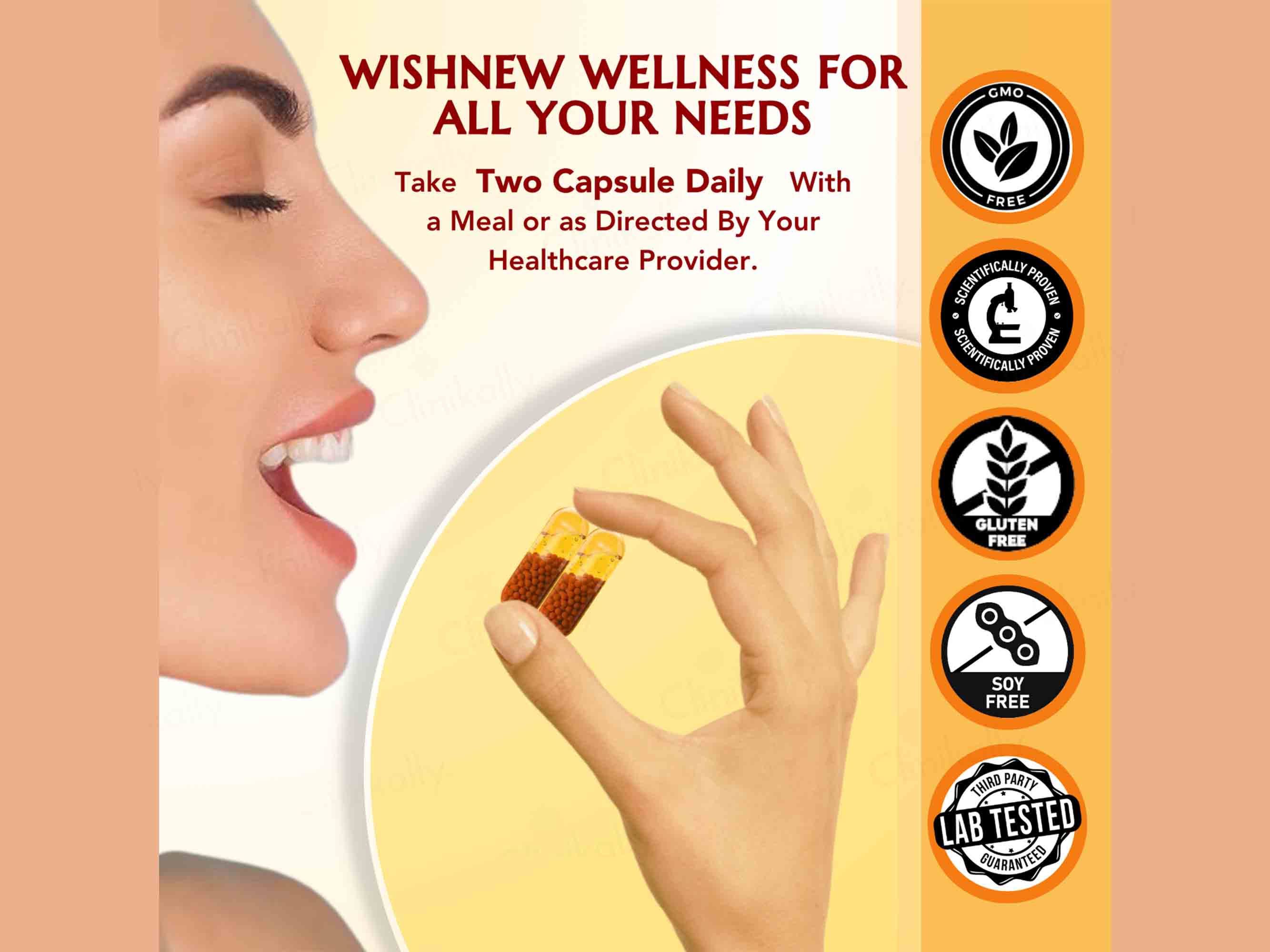 WishNew Wellness Daily Ritual 3X Omega's & CoQ-10 Capsule - Image 7