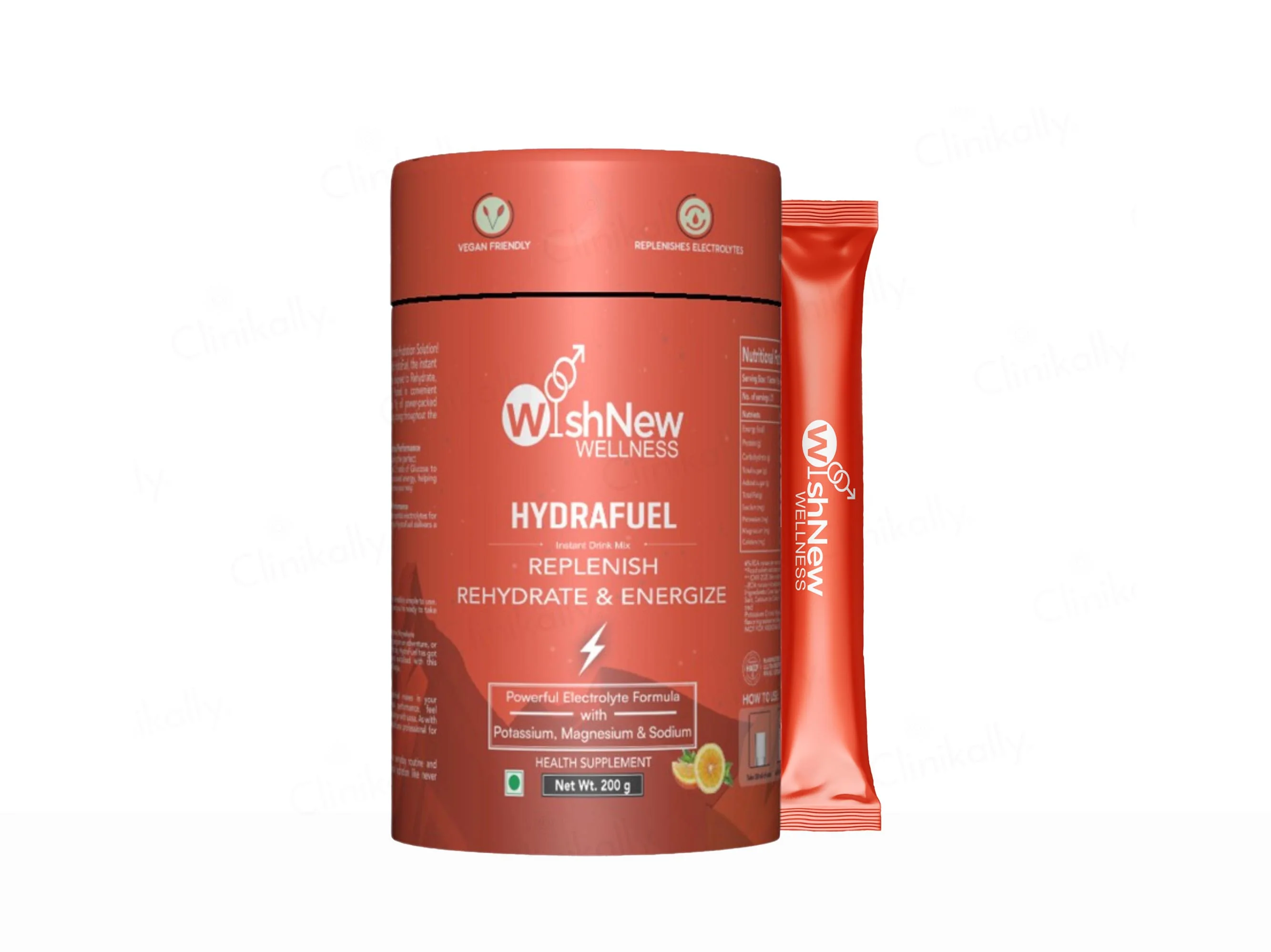 WishNew Wellness Hydrafuel Instant Energy Drink Mix - Image 4