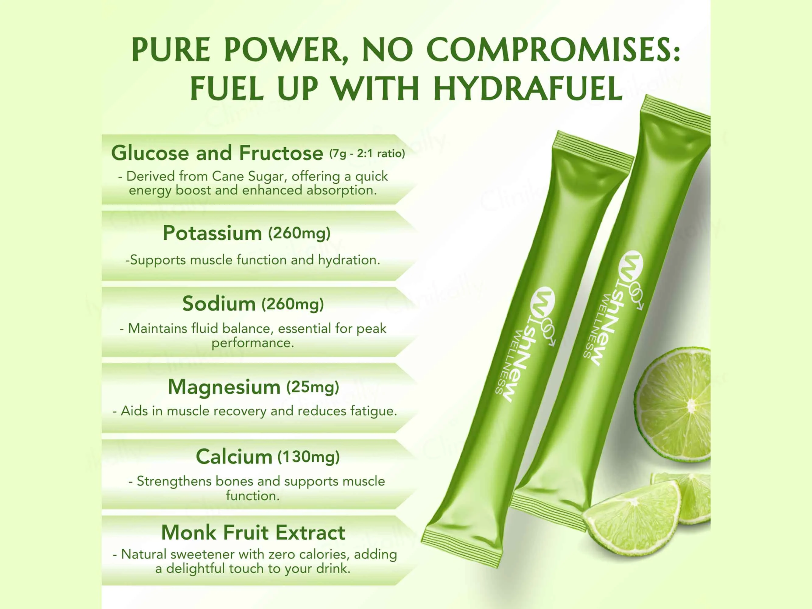 WishNew Wellness Hydrafuel Instant Energy Drink Mix - Image 8