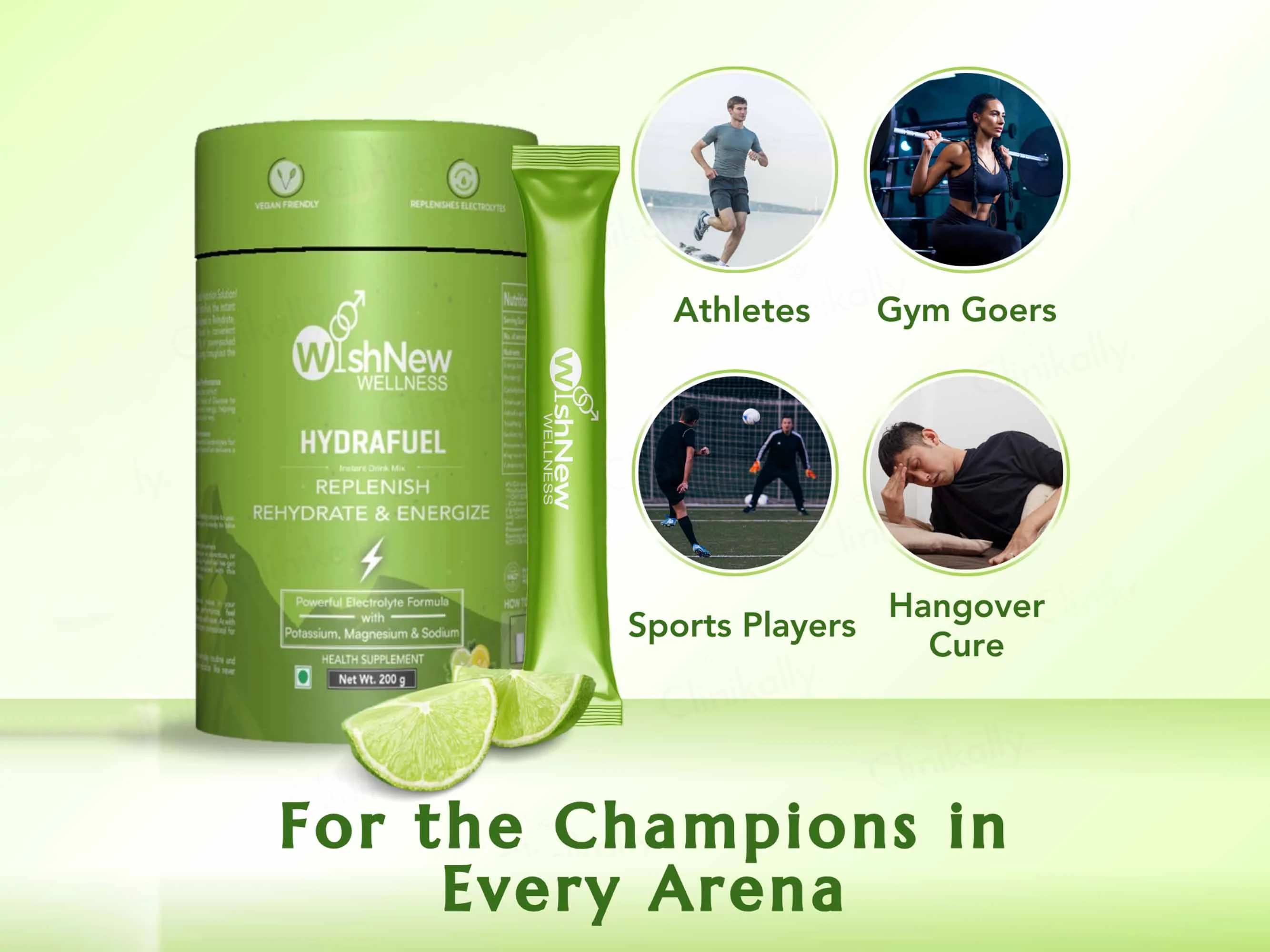 WishNew Wellness Hydrafuel Instant Energy Drink Mix - Image 9