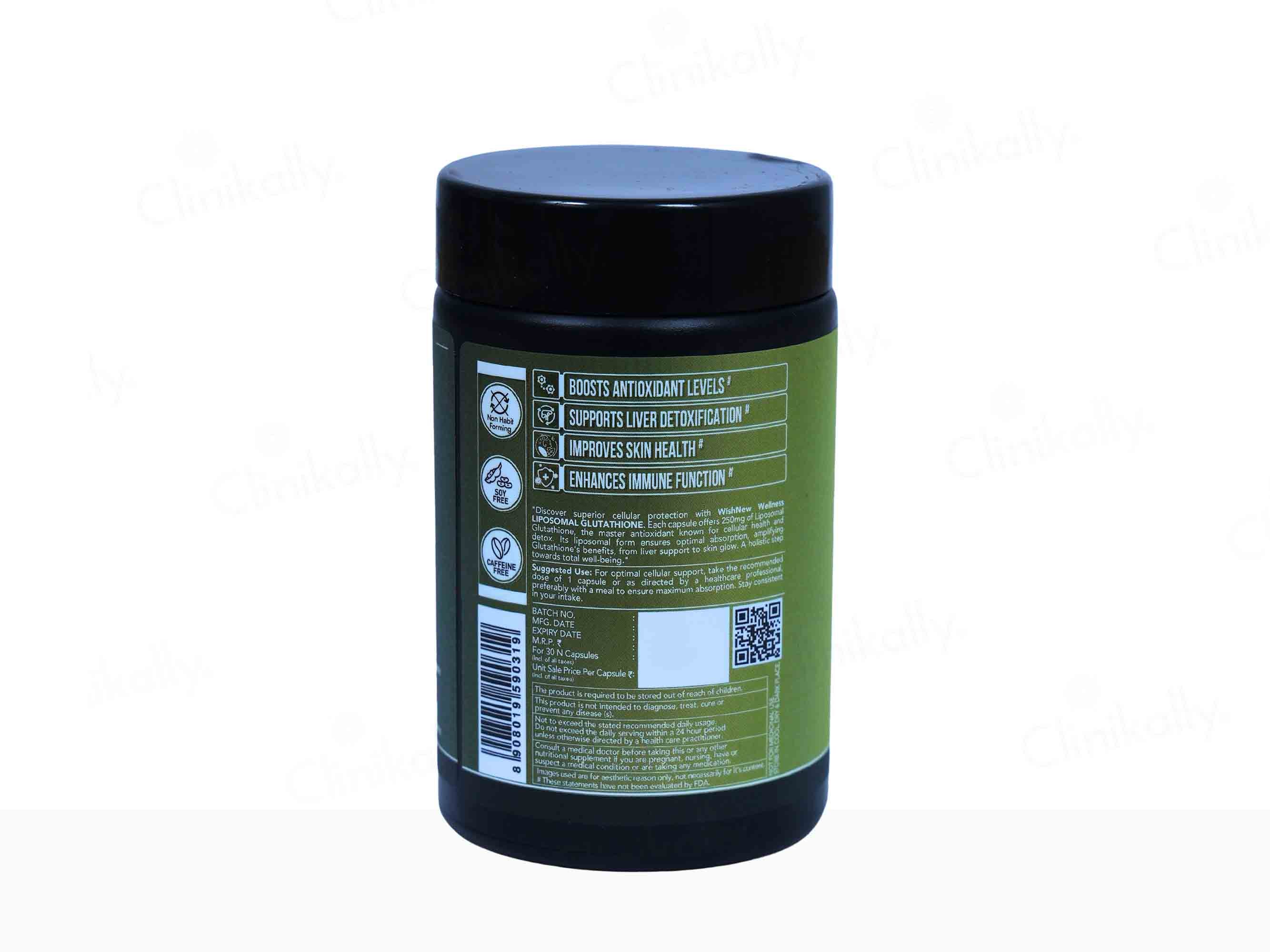 WishNew Wellness Liposomal Glutathione Capsule - Image 9