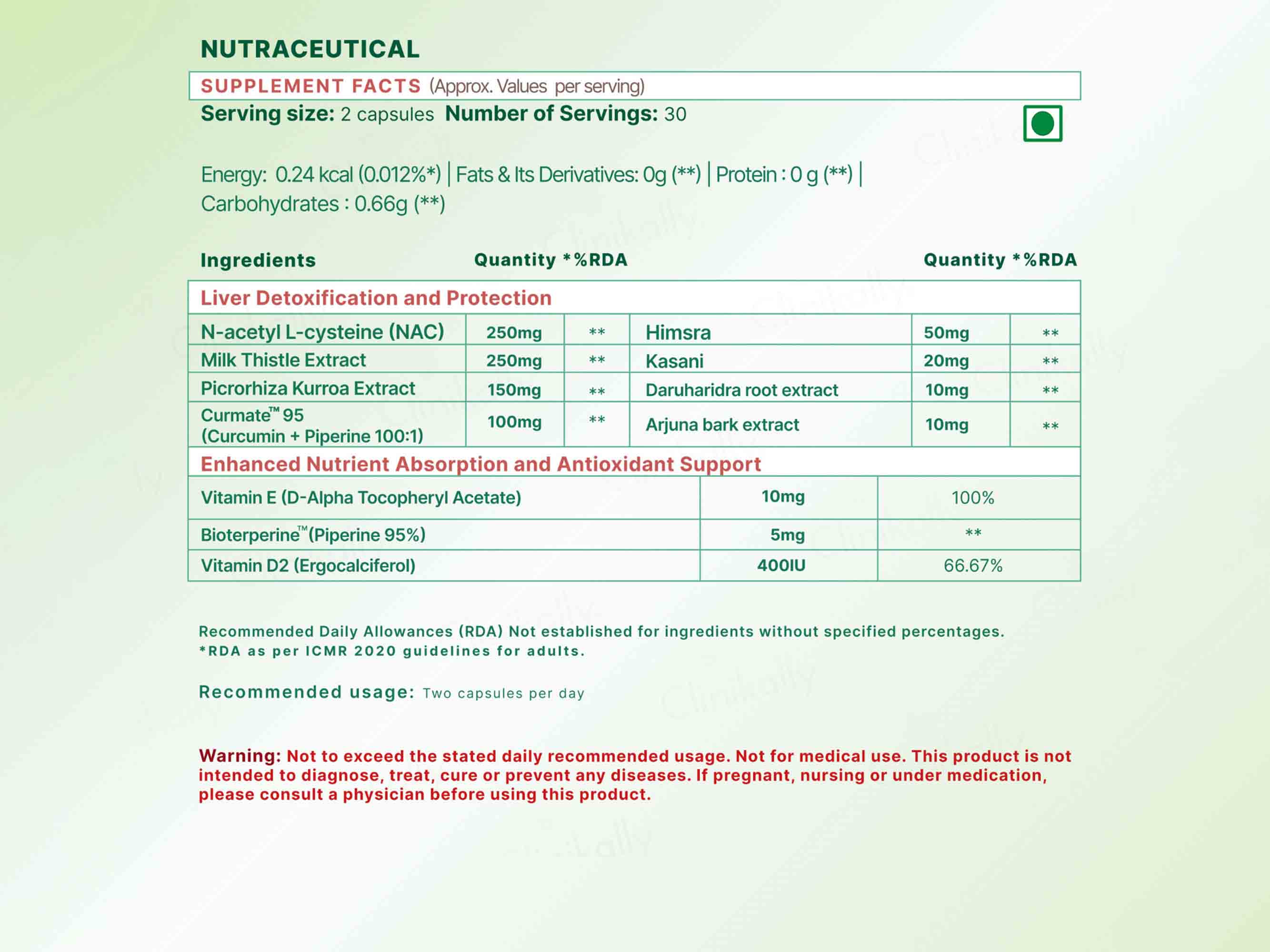 WishNew Wellness Liver Care Cleanse & Detoxify Capsule - Image 6