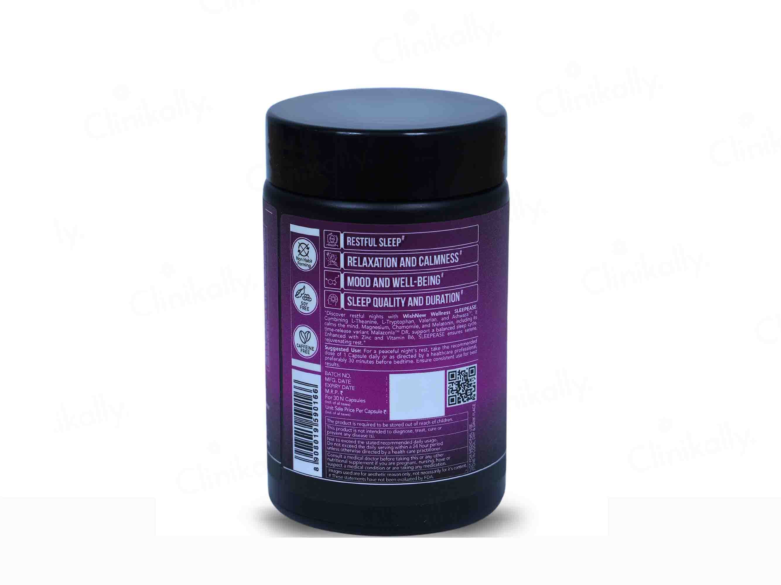 WishNew Wellness Sleepease Restful & Deep Sleep Capsule - Image 9