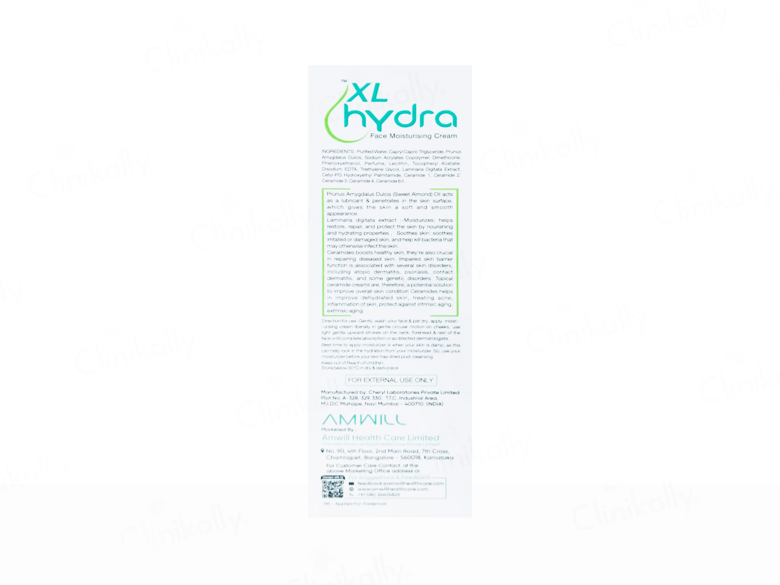 XL Hydra Face Moisturising Cream - Image 4