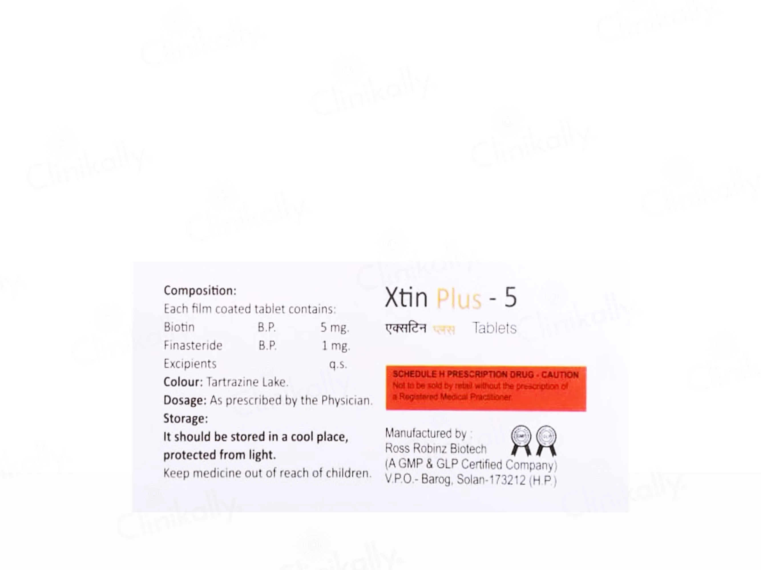 Xtin Plus 5 Tablet - Image 3