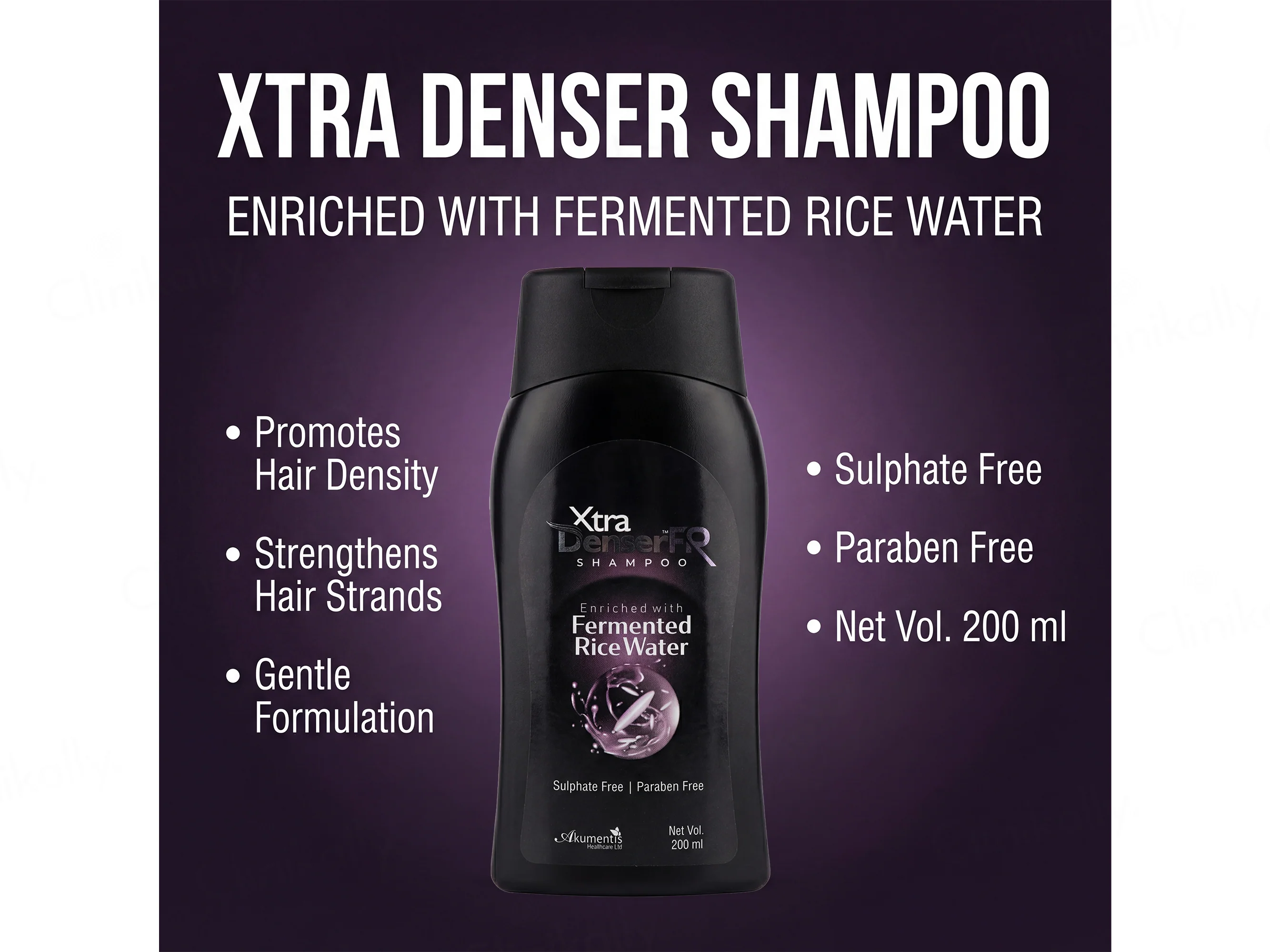 Xtra Denser FR Fermented Rice Water Shampoo - Image 2