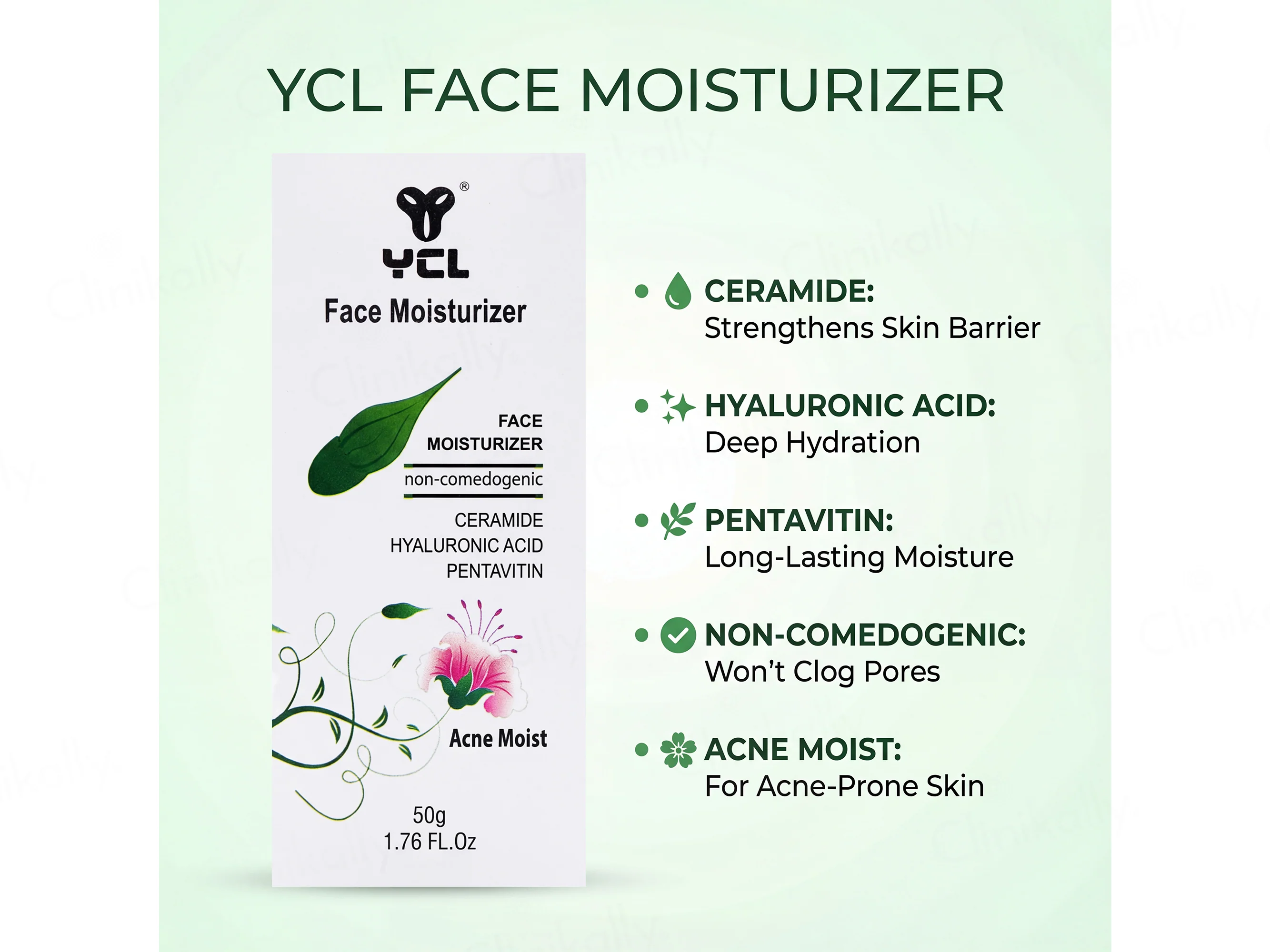 YCL Acne Moist Face Moisturizer - Image 3