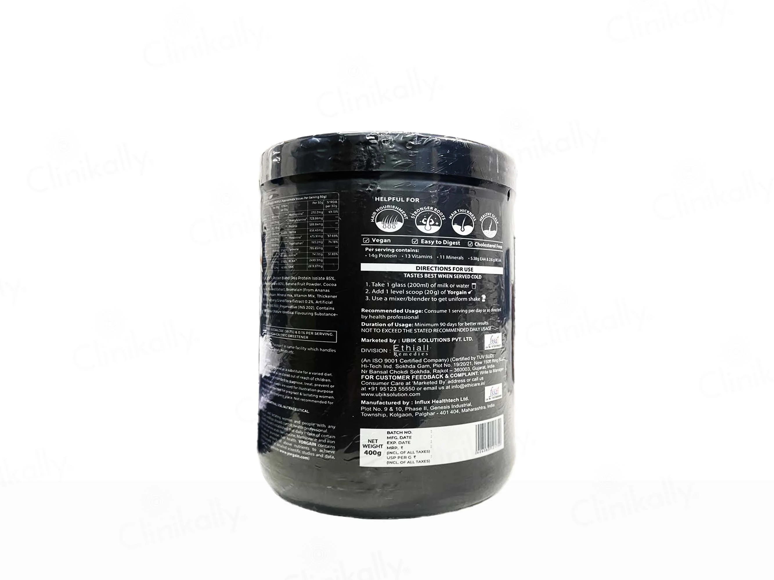 Yorgain Pro-Hair Advanced Nutrition Powder - Rich Chocolate Flavour - Image 3