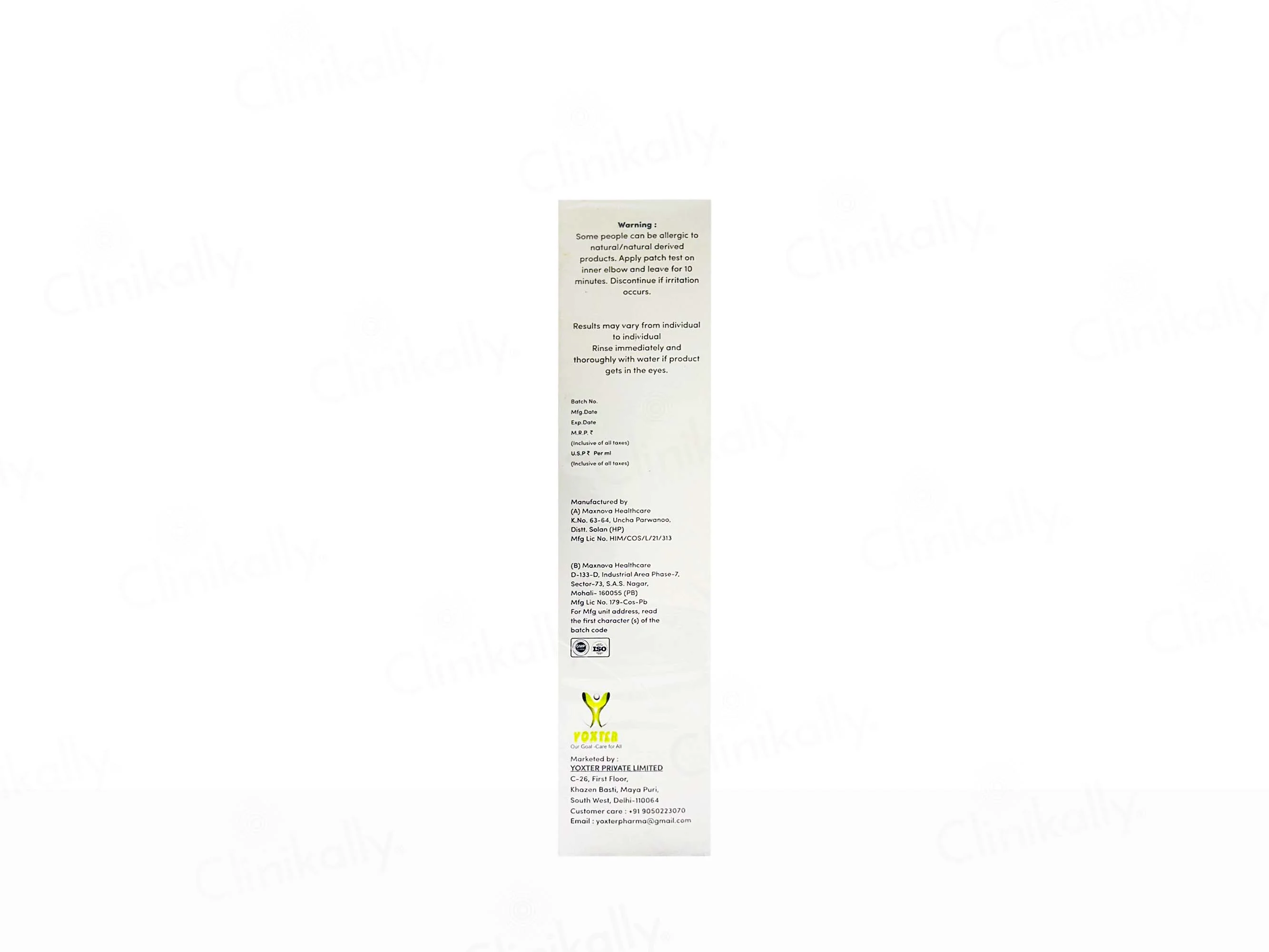 Yorglo Glutathione Face Wash - Image 3