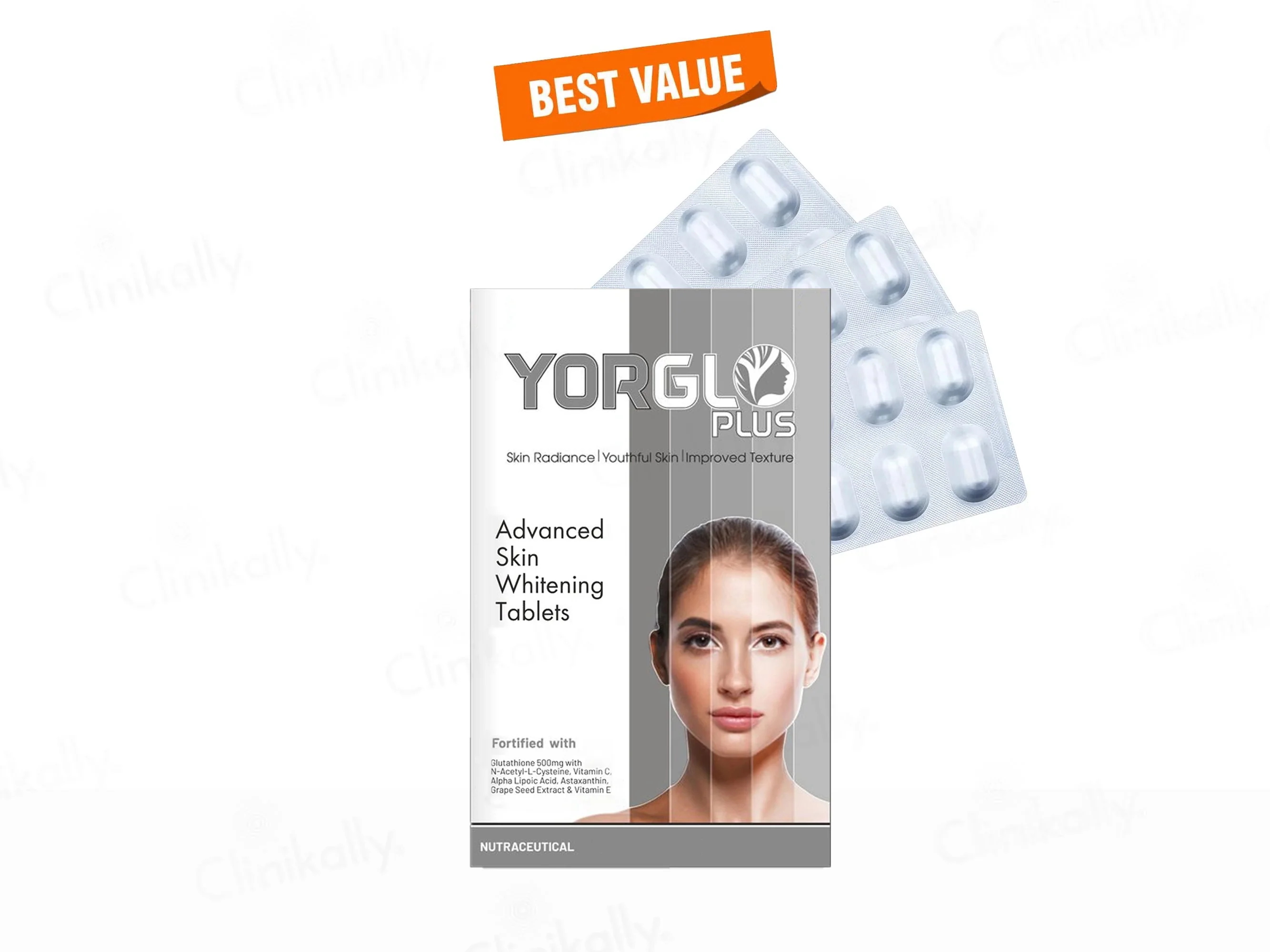 Yorglo Plus Advanced Skin Whitening Tablet - Image 4