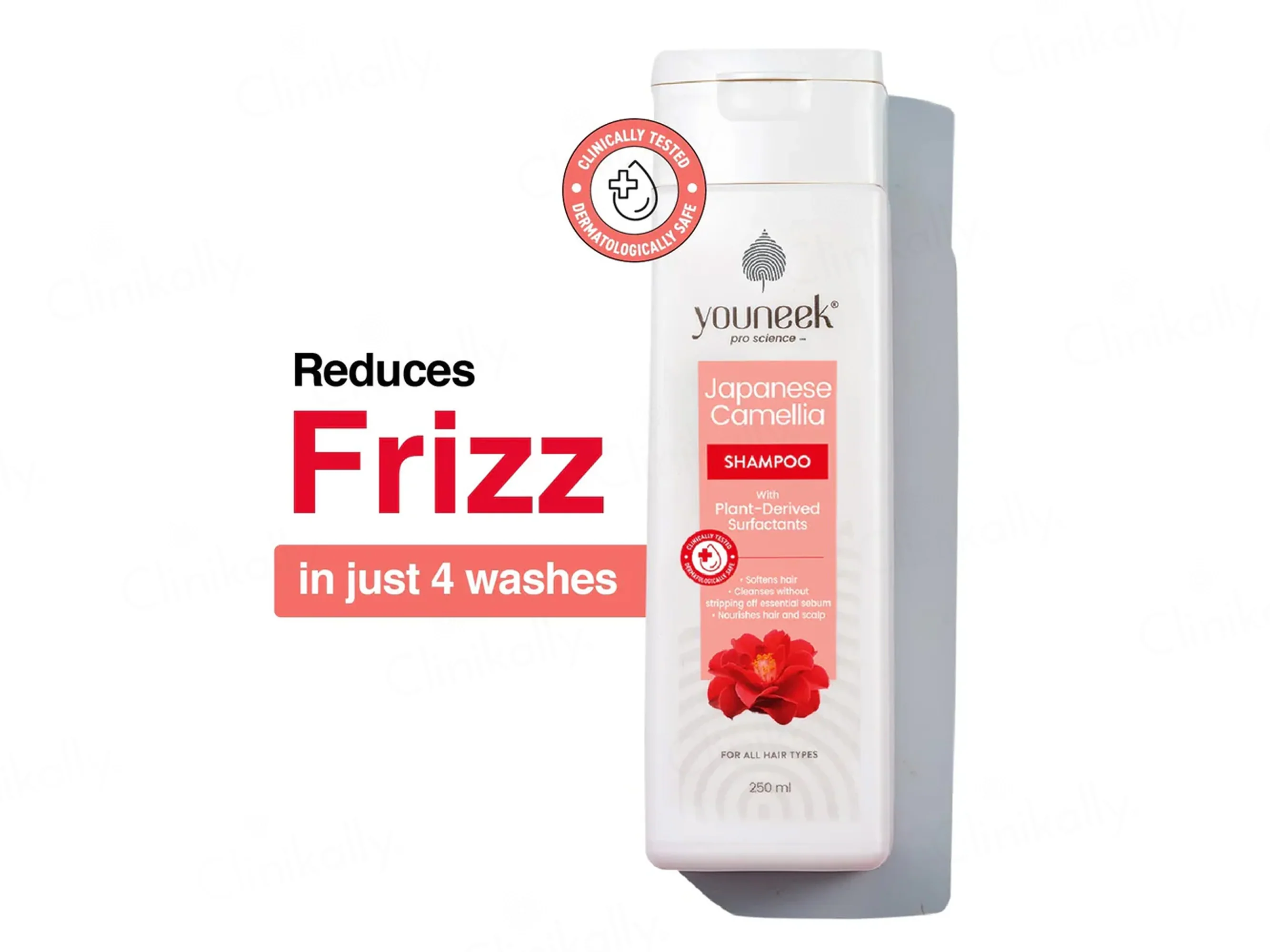 Youneek Pro Science Japanese Camellia Shampoo - Image 2