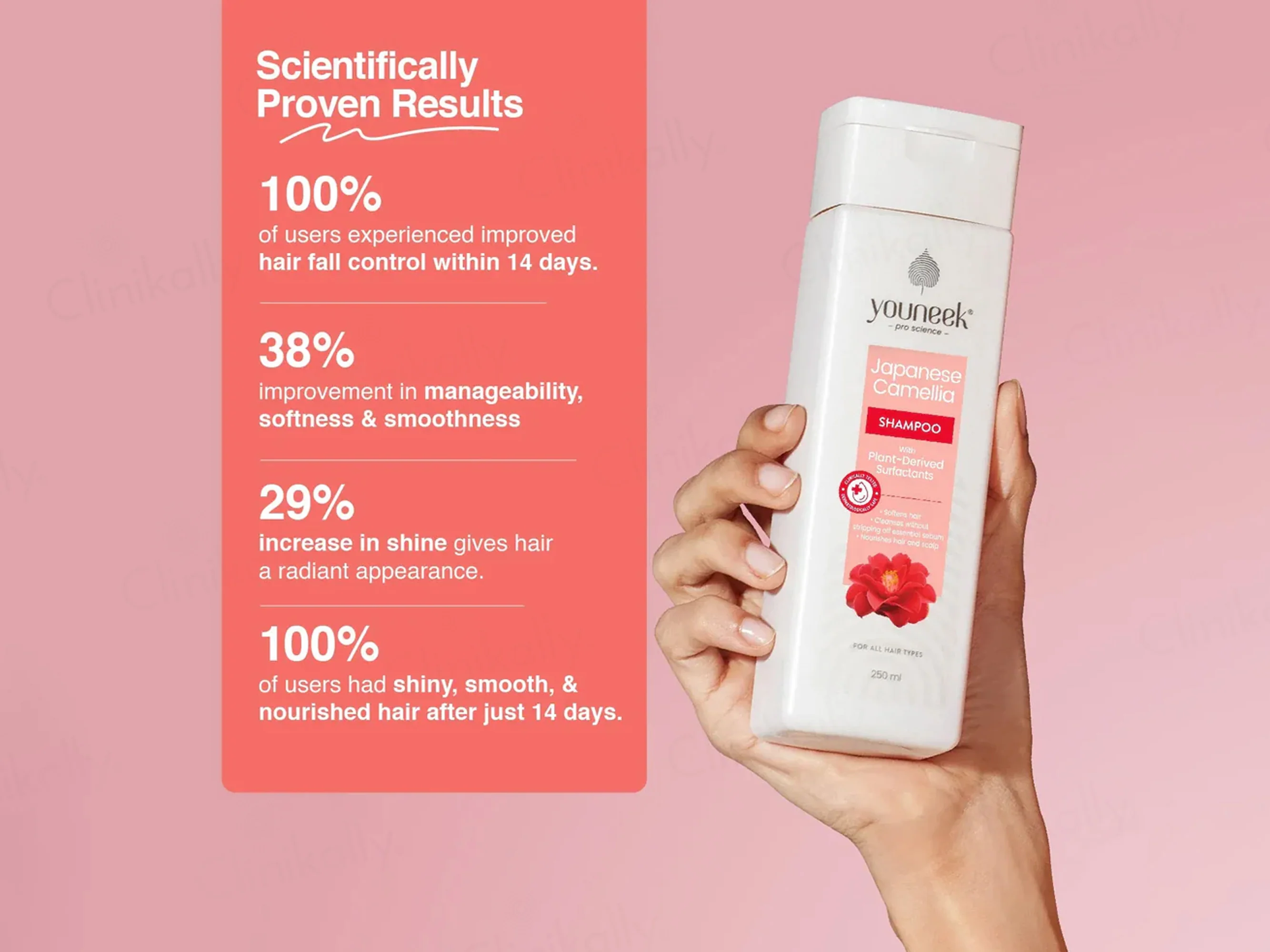 Youneek Pro Science Japanese Camellia Shampoo - Image 5