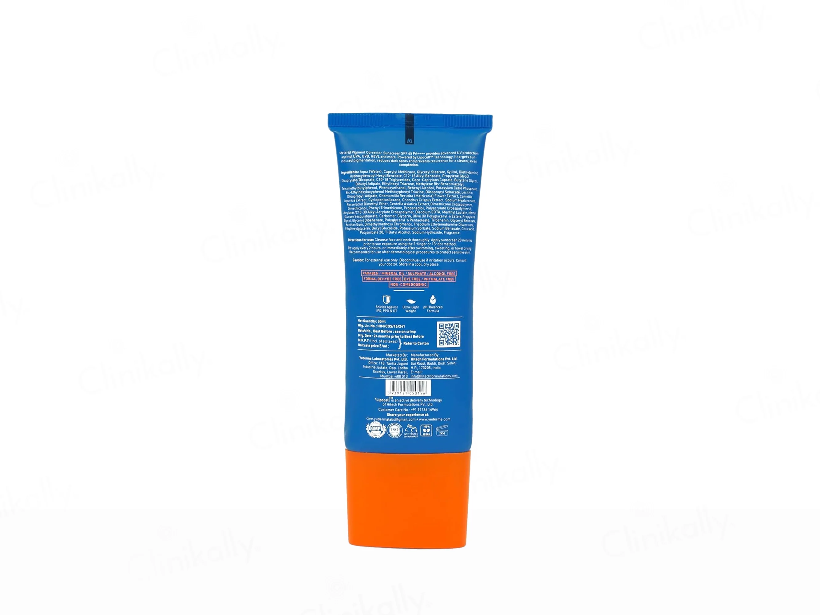 Yuderma Melarid Pigment Corrector Sunscreen SPF65 PA++++ - Image 3