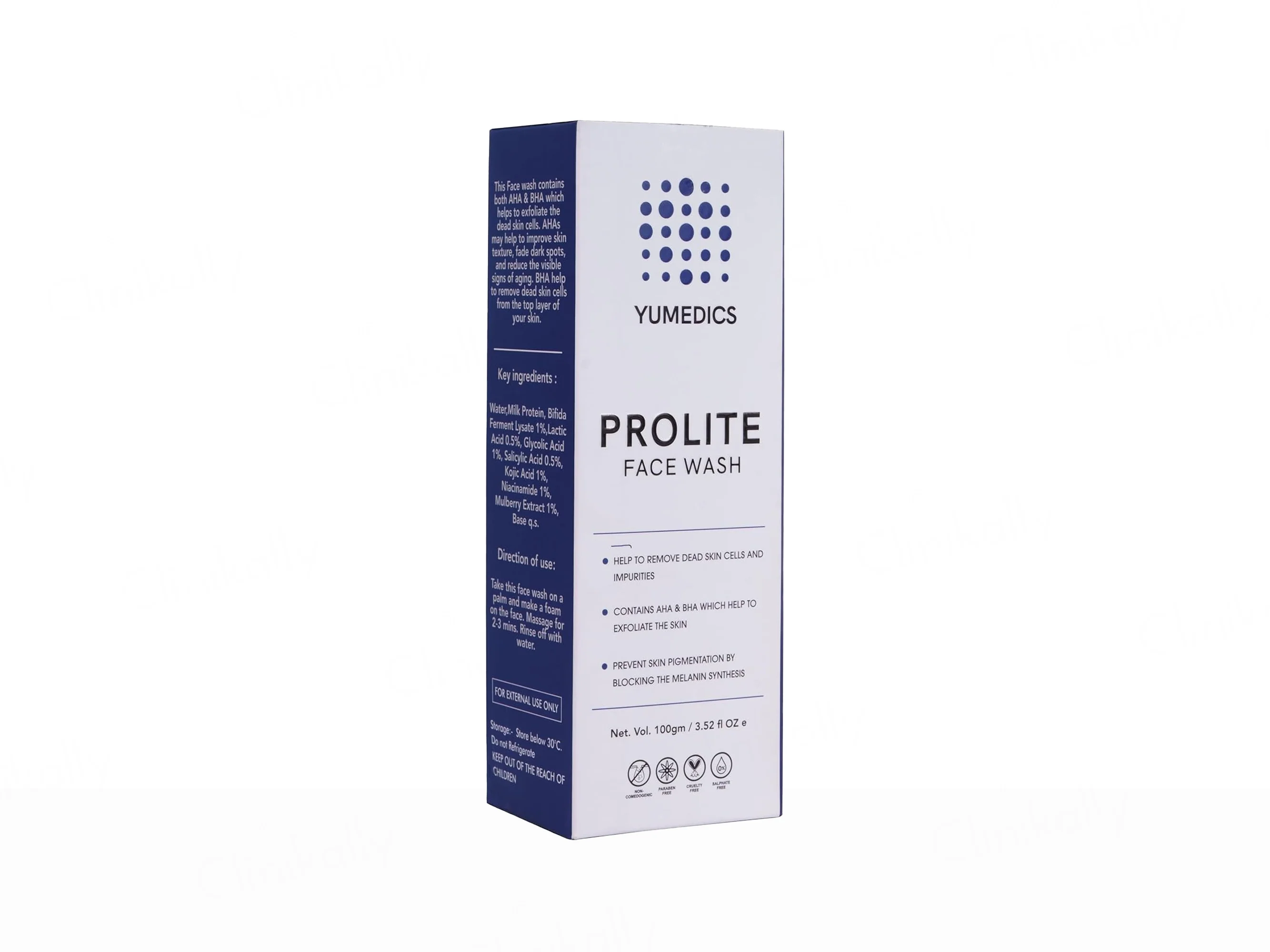 Yumedics Prolite AHA BHA Face Wash - Image 3