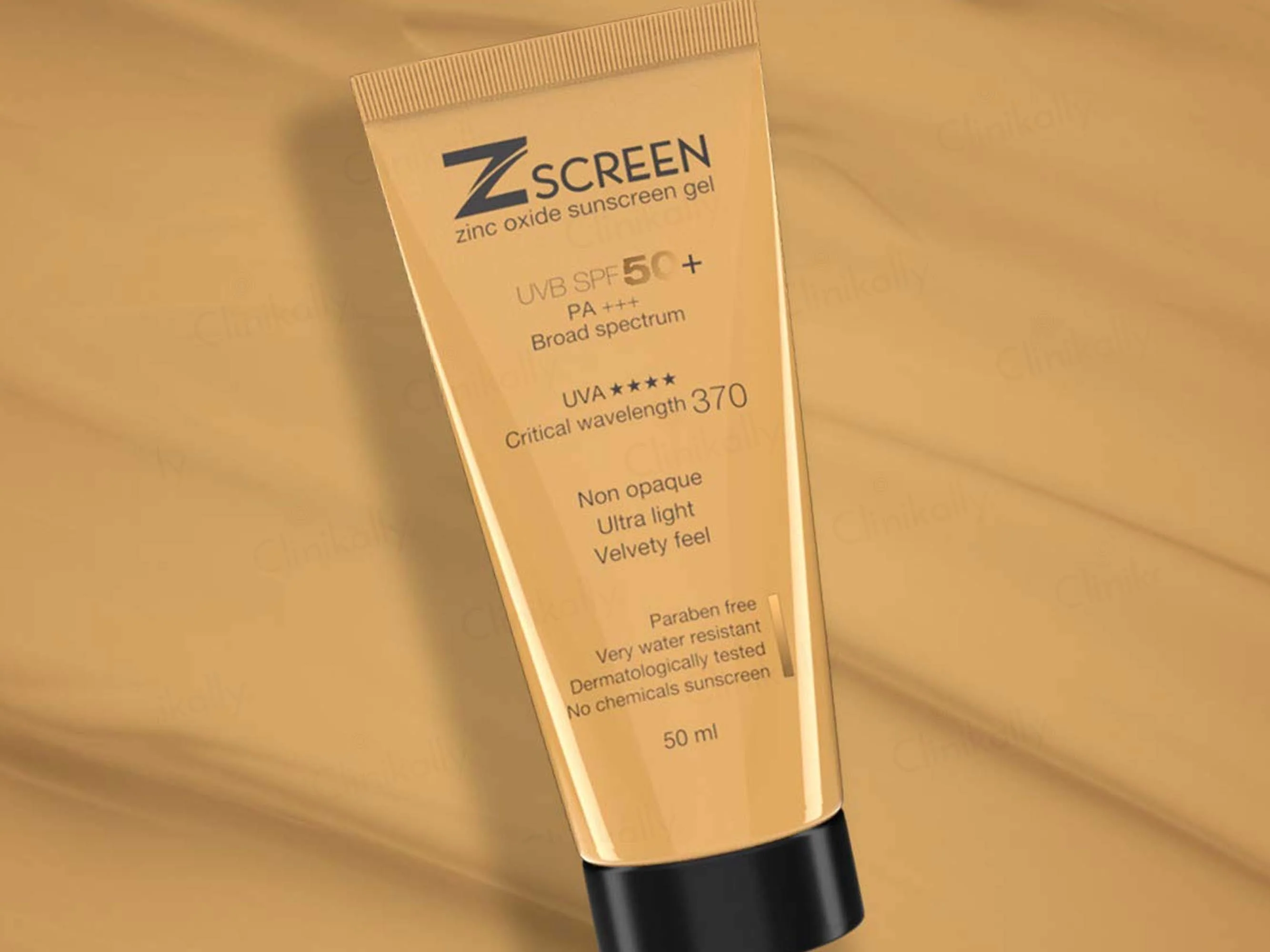 Z Screen Zinc Oxide Sunscreen Gel SPF 50+ PA+++ - Image 2