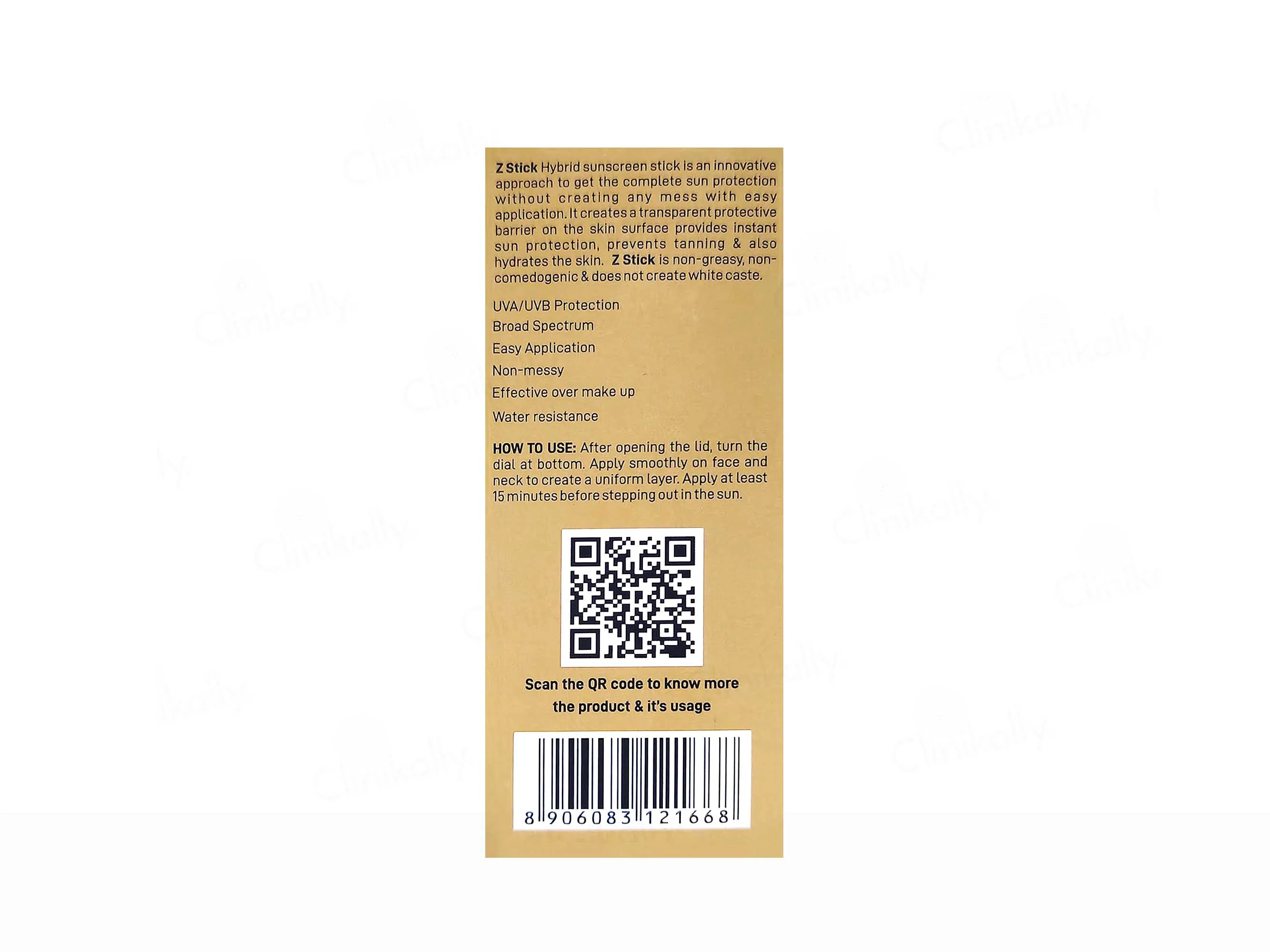 Z Stick Hybrid Sunscreen Stick - Image 5