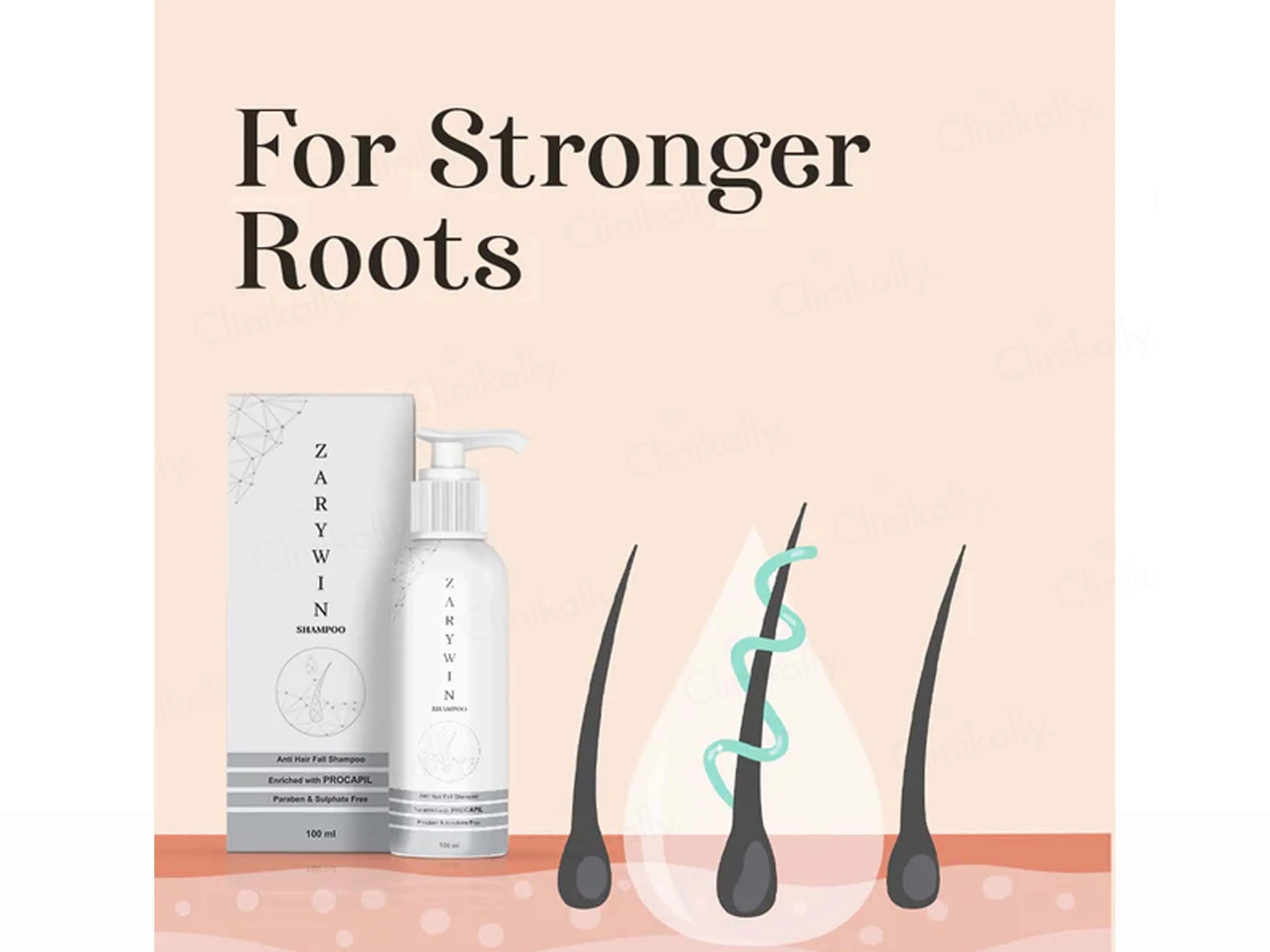 Zarywin Anti Hair Fall Shampoo - Image 5