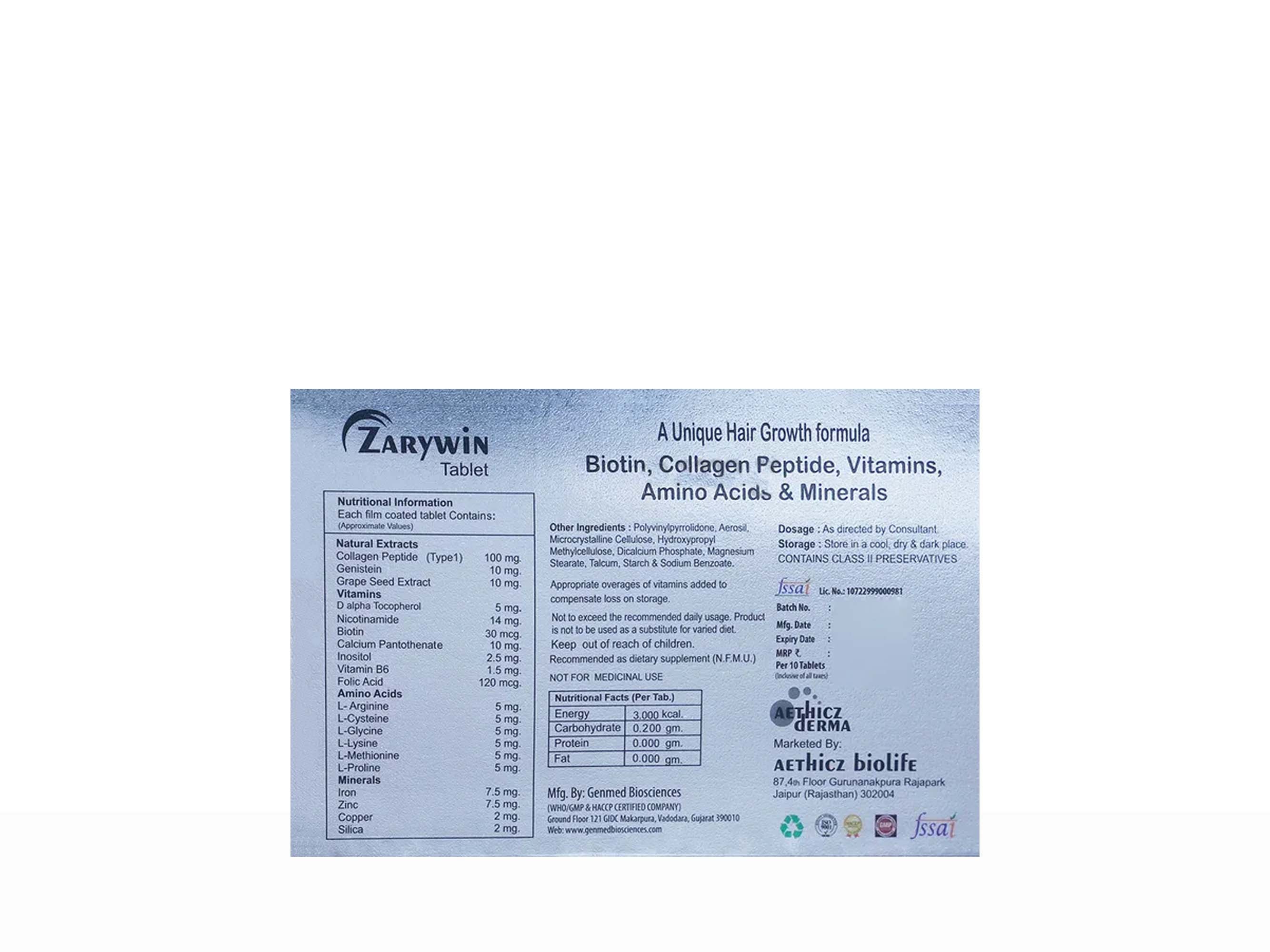 Zarywin Tablet - Image 3