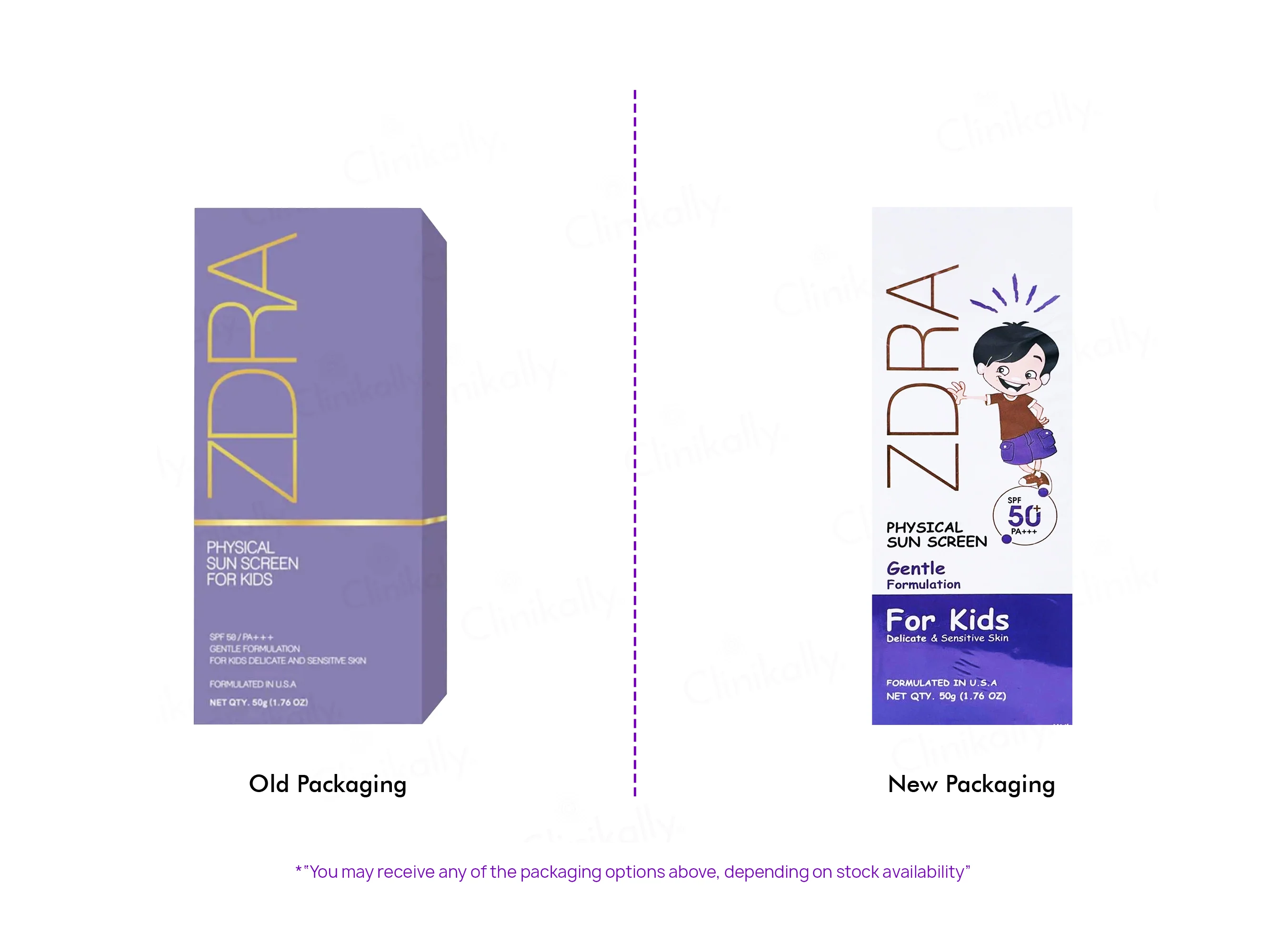 Zdra Physical Sunscreen For Kids SPF 50 PA+++ - Image 2