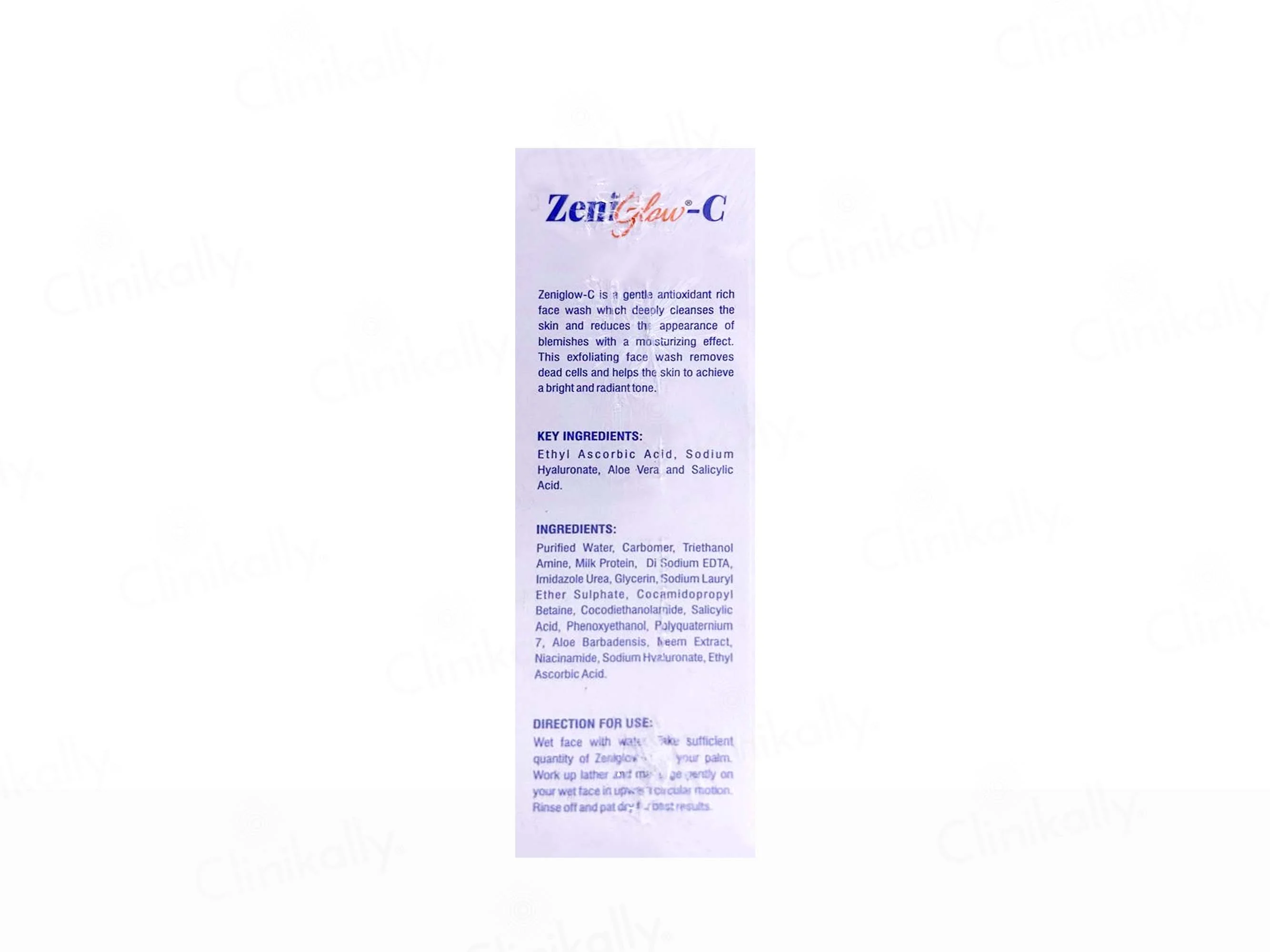 Zeniglow-C Face Wash - Image 2