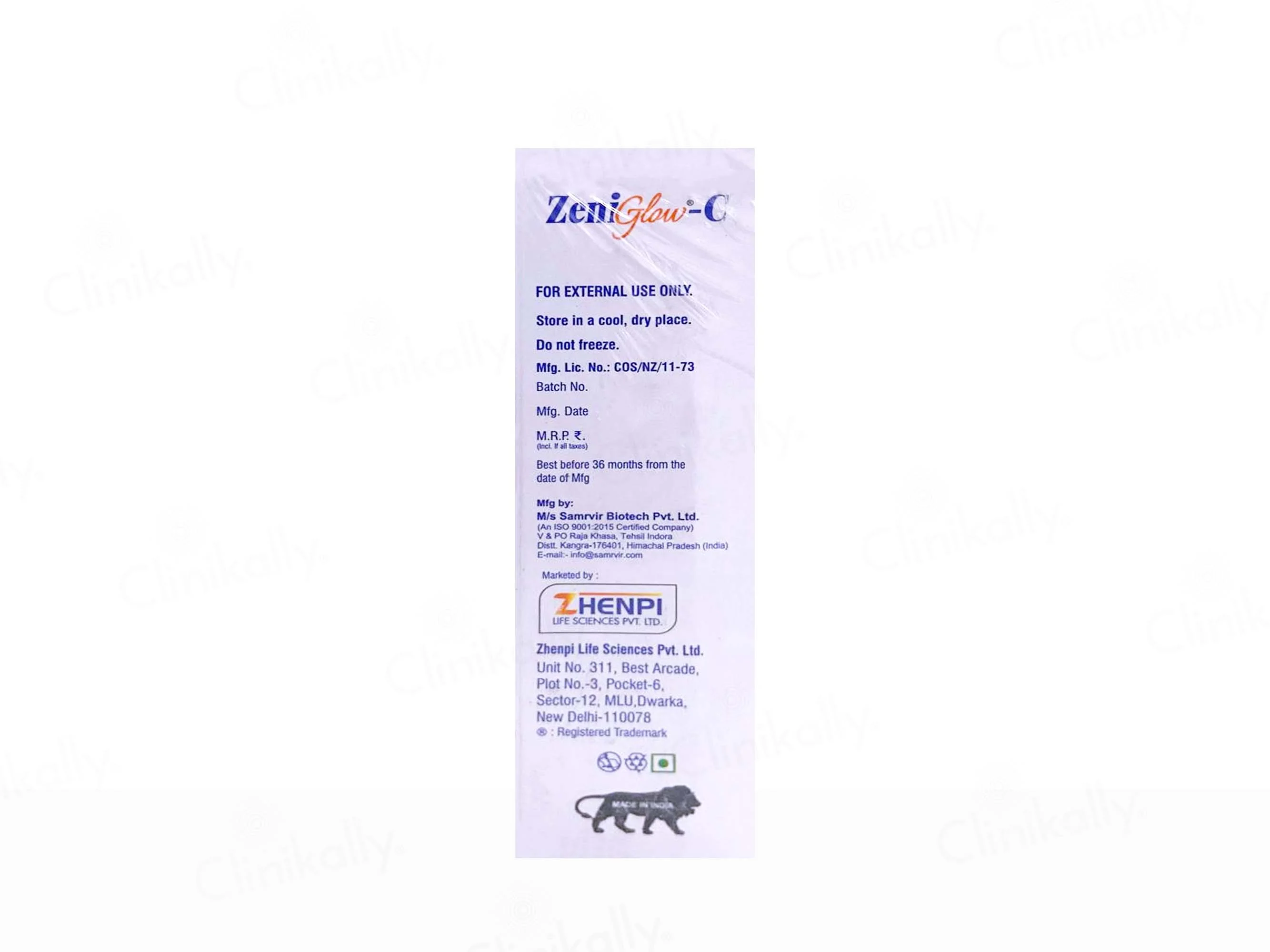 Zeniglow-C Face Wash - Image 3