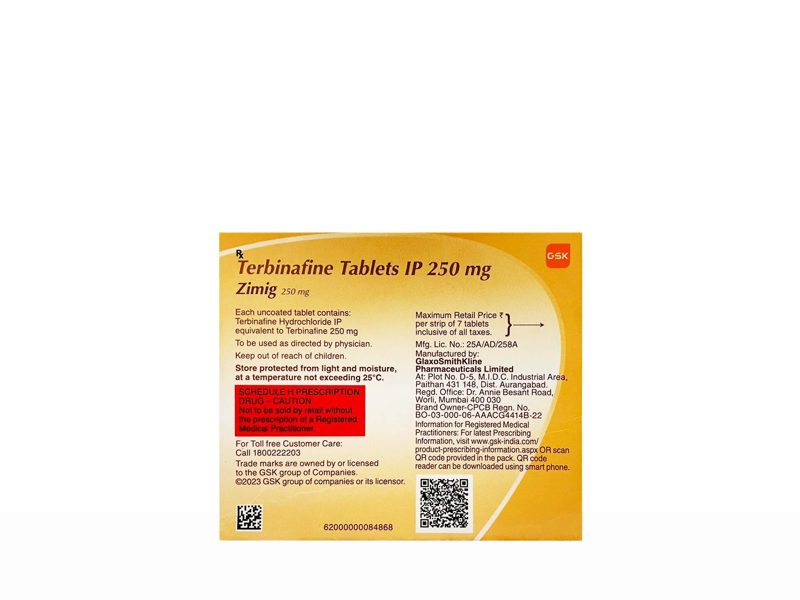 Zimig 250mg Tablet - Image 2