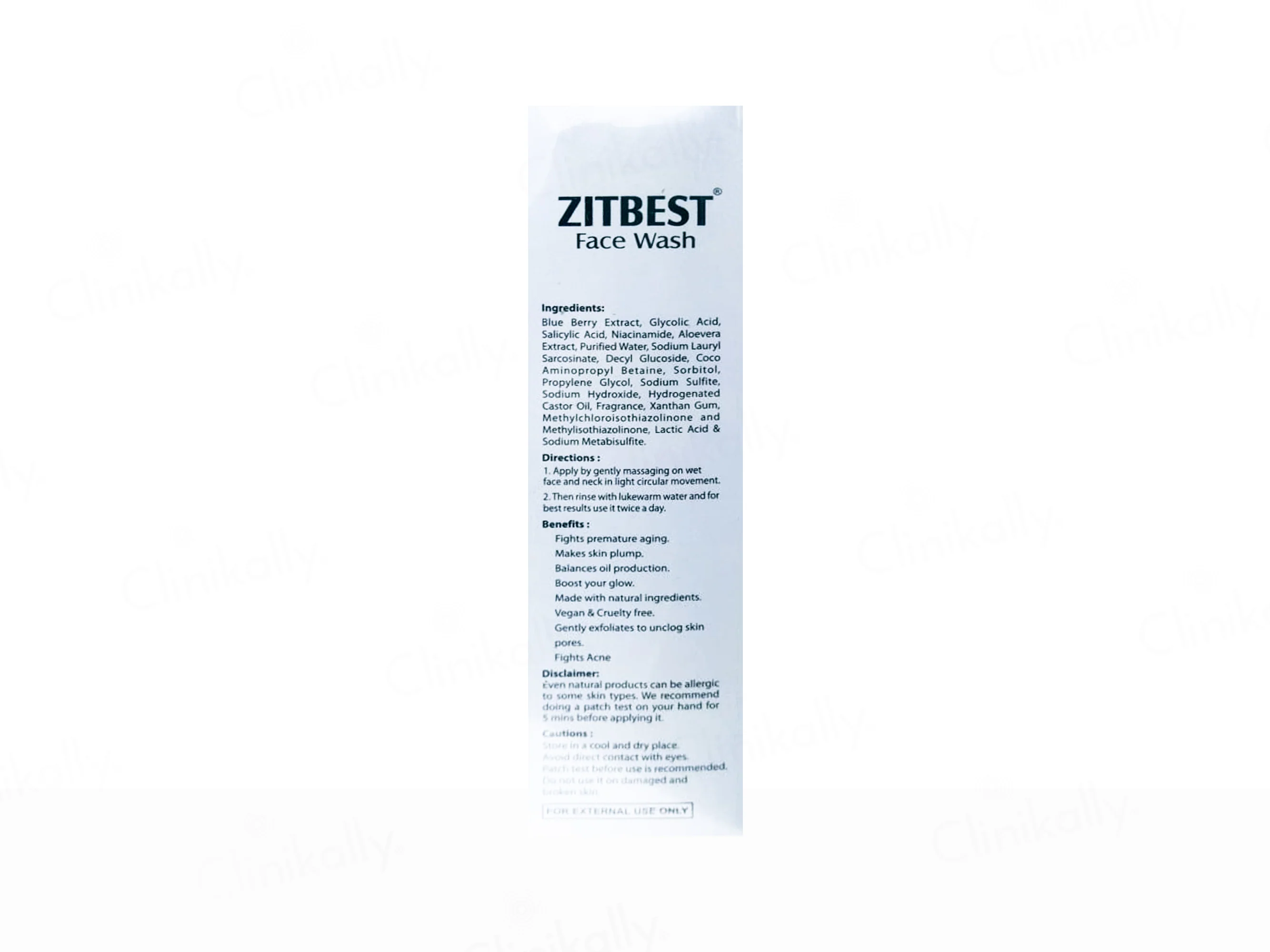 Zitbest Purifying & Hydrating Anti Acne Face Wash - Image 2