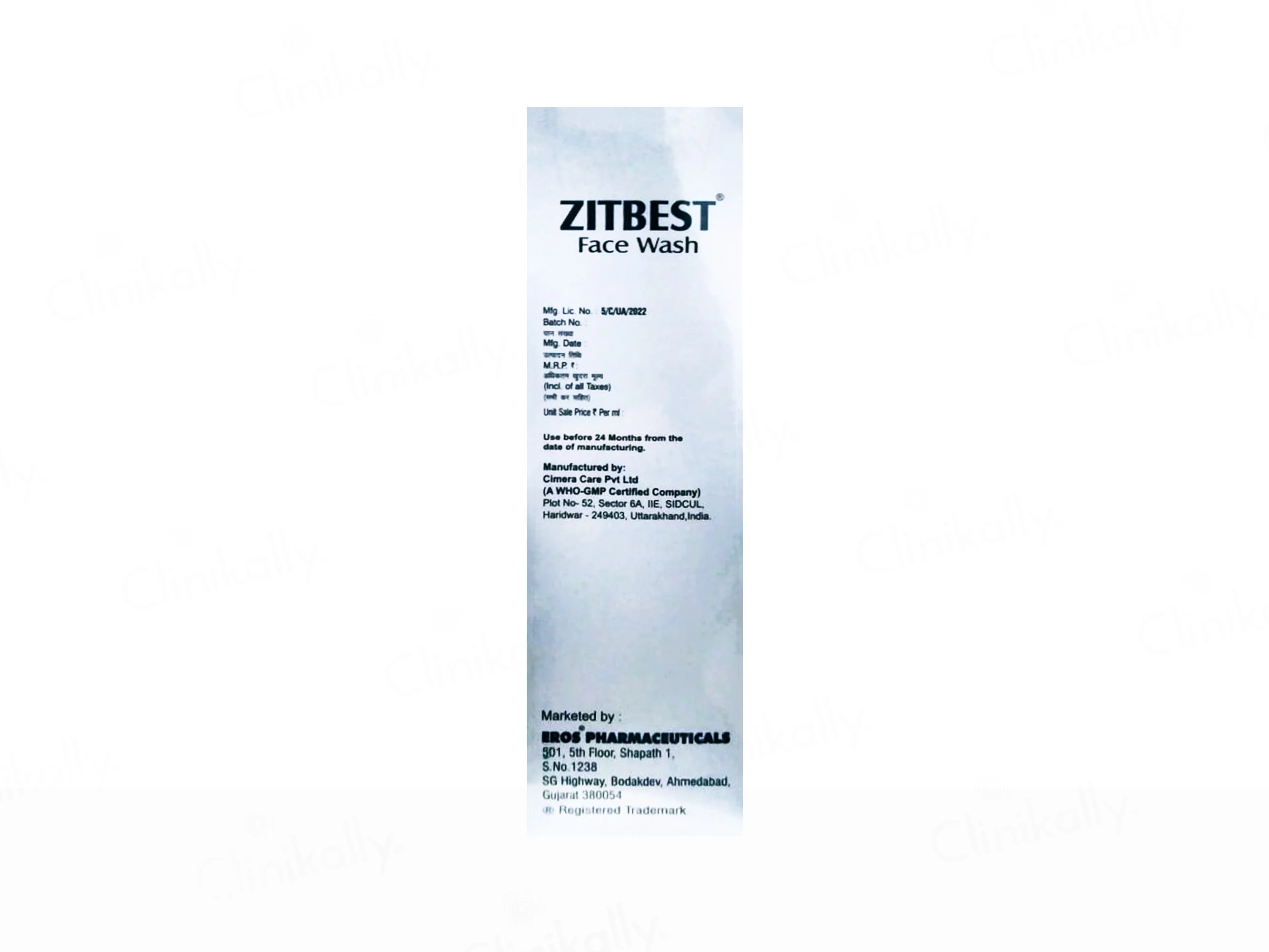 Zitbest Purifying & Hydrating Anti Acne Face Wash - Image 3