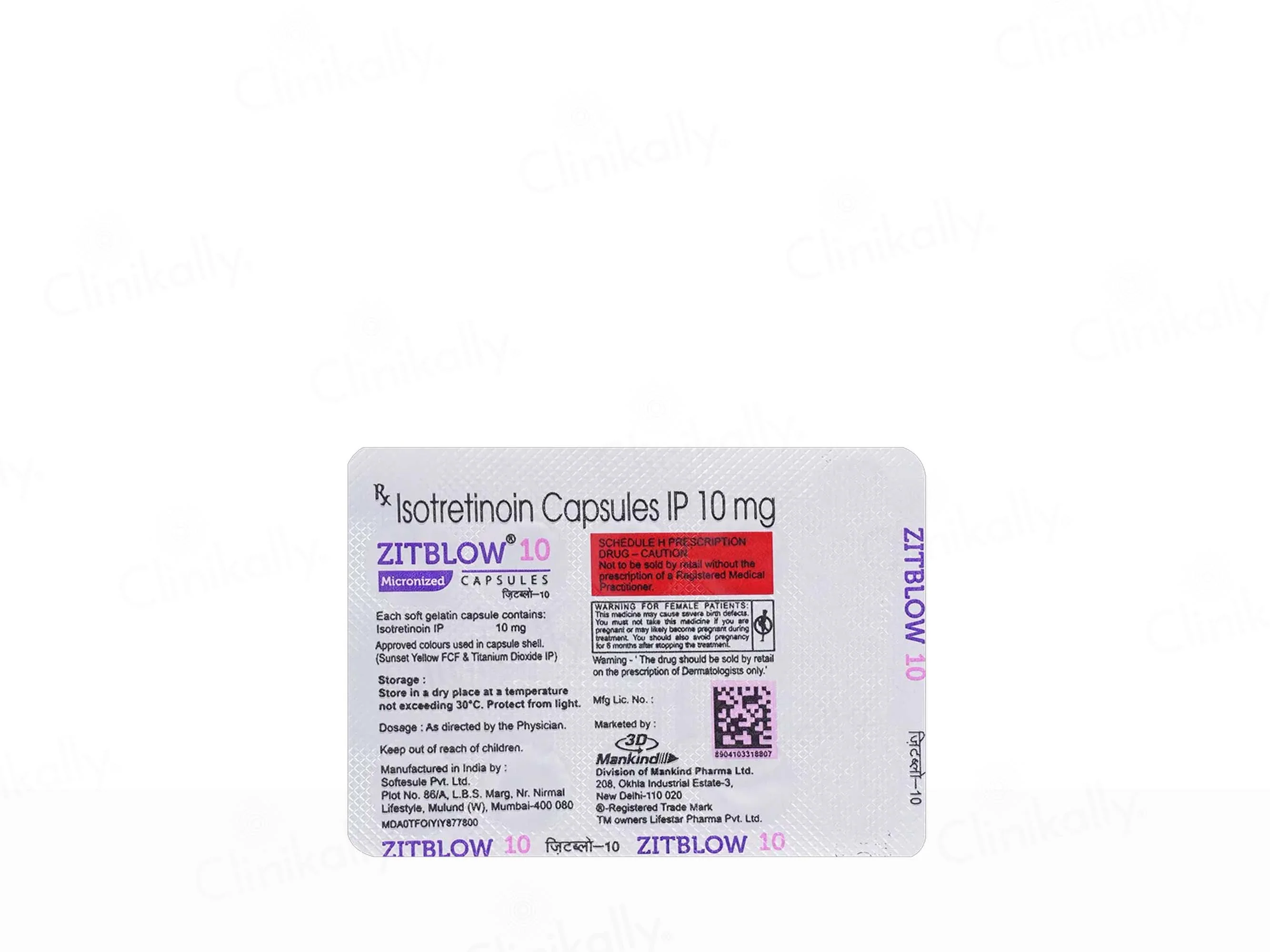 Zitblow 10mg Capsule - Image 3