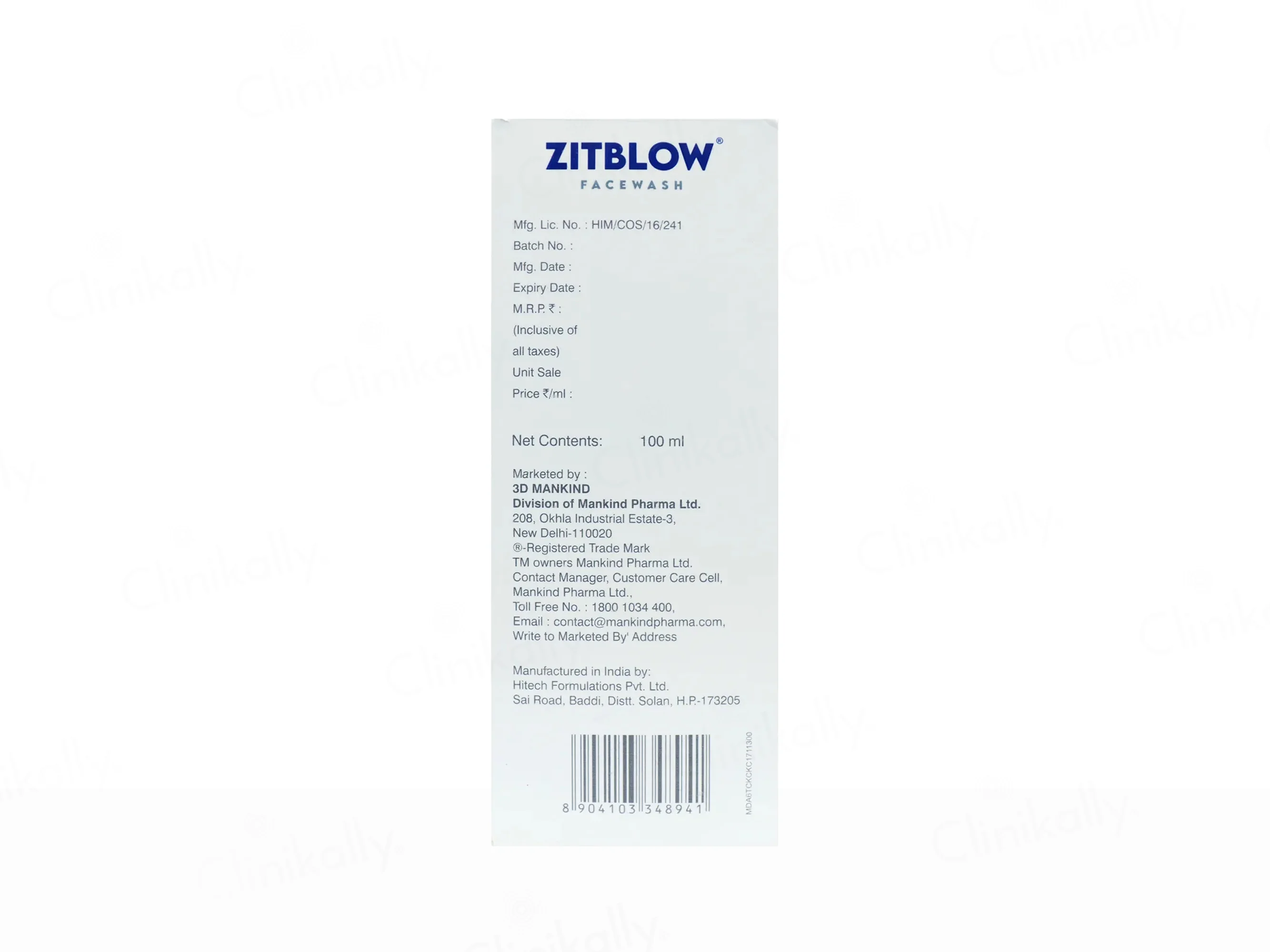 Zitblow Foaming Face Wash - Image 4