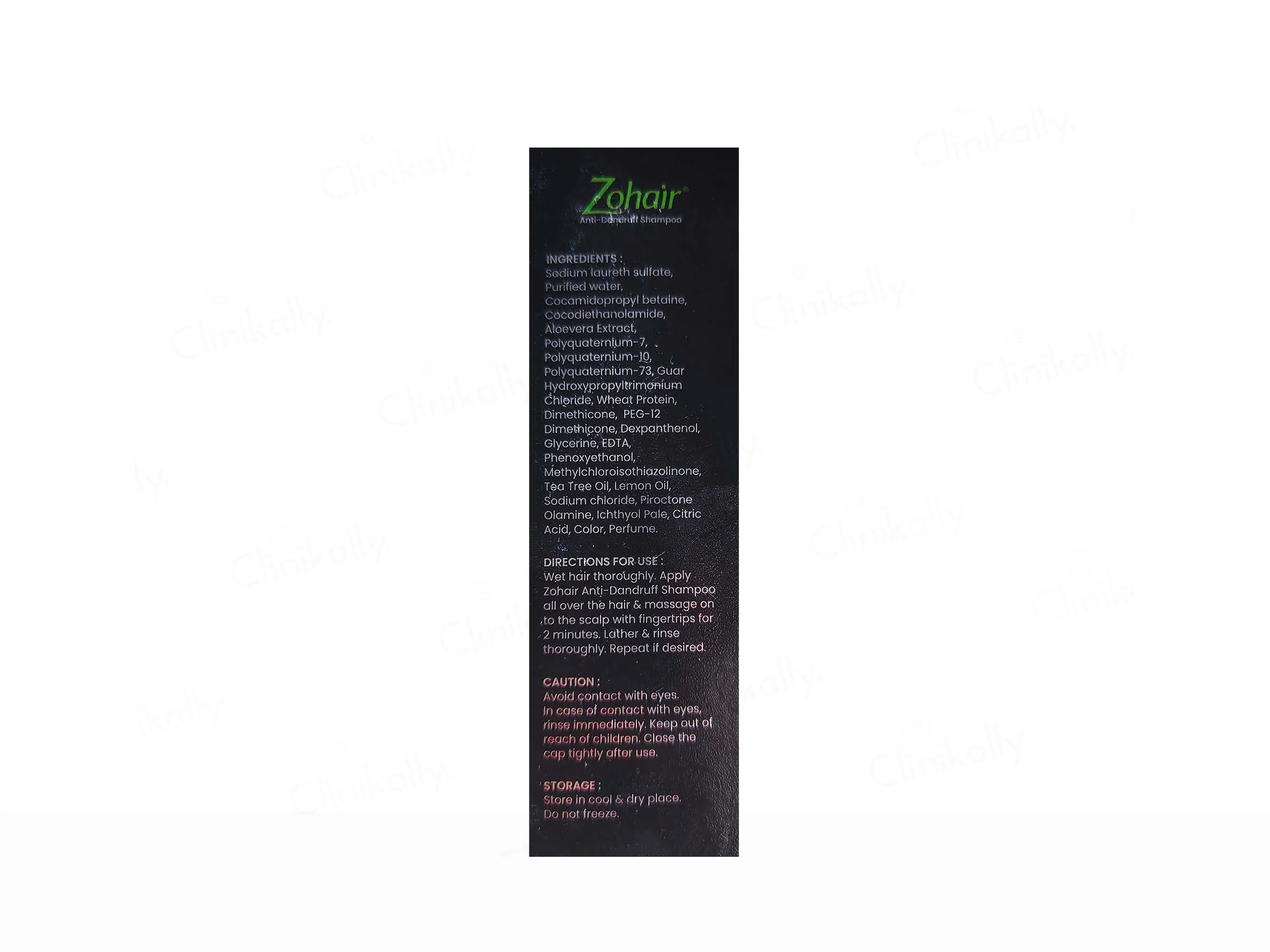 Zohair Anti-Dandruff Shampoo - Image 2